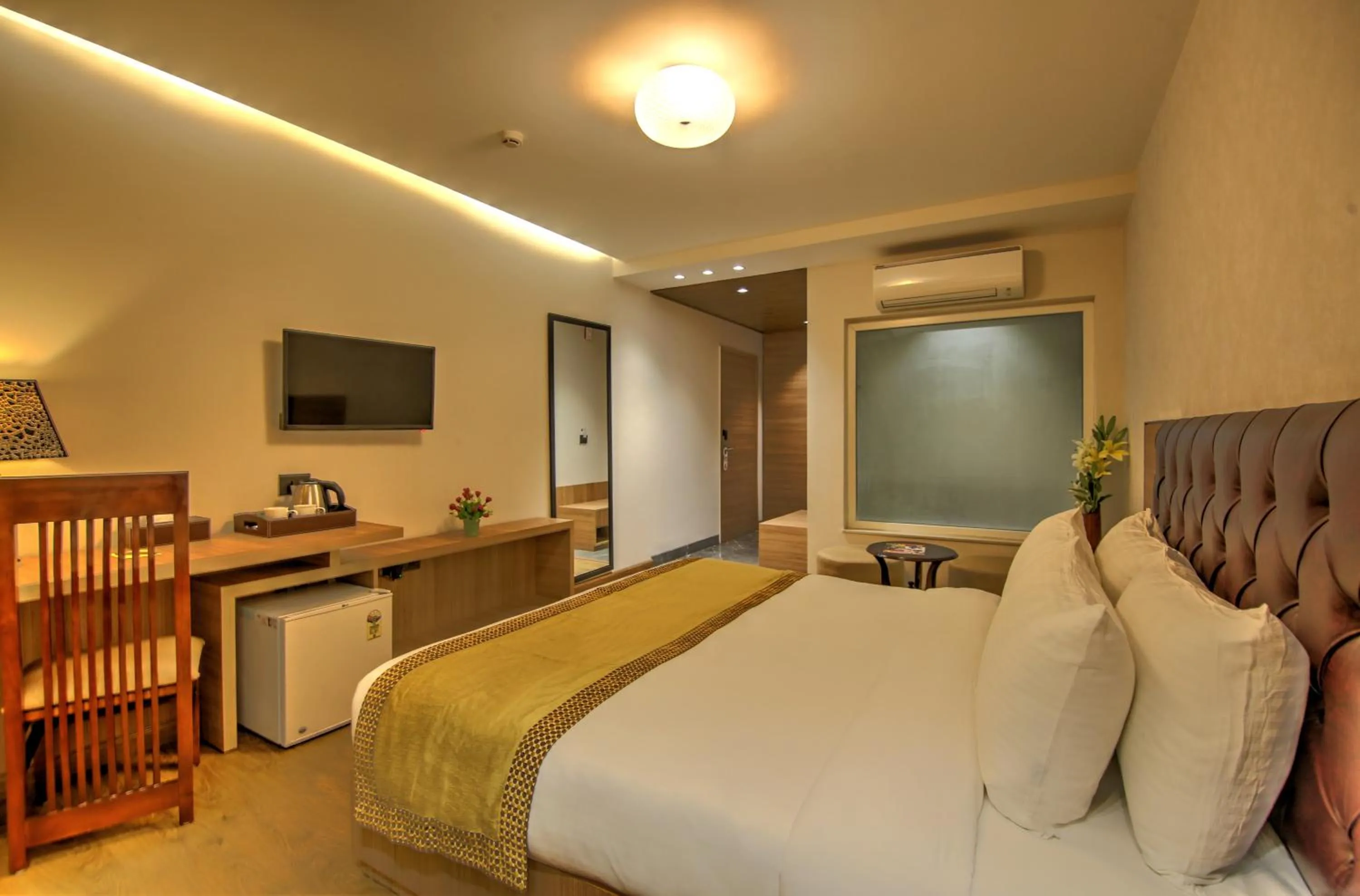 Photo of the whole room, Bed in Hotel 91 Huda City Centre