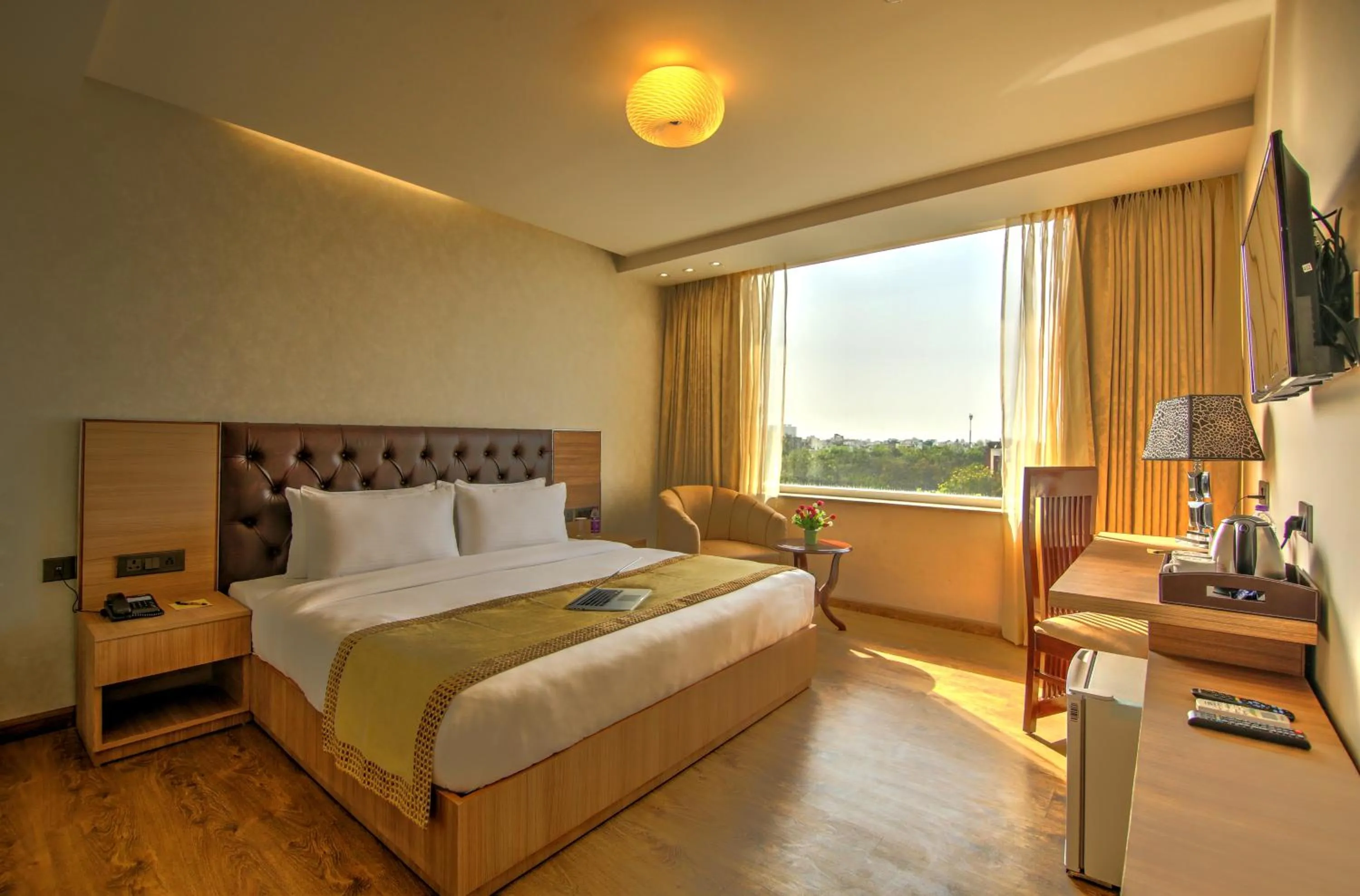 Photo of the whole room, Bed in Hotel 91 Huda City Centre