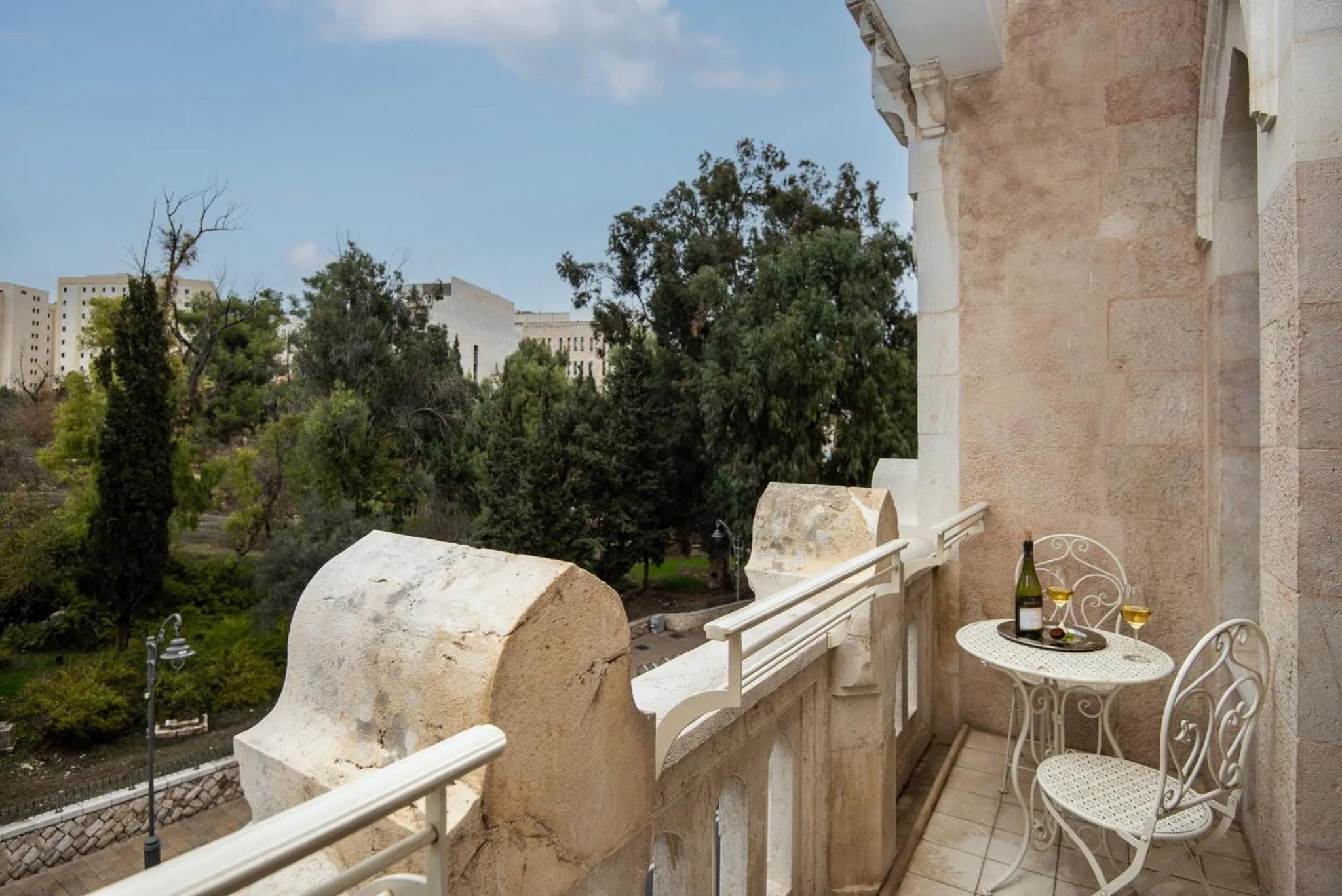Balcony/Terrace in Waldorf Astoria Jerusalem