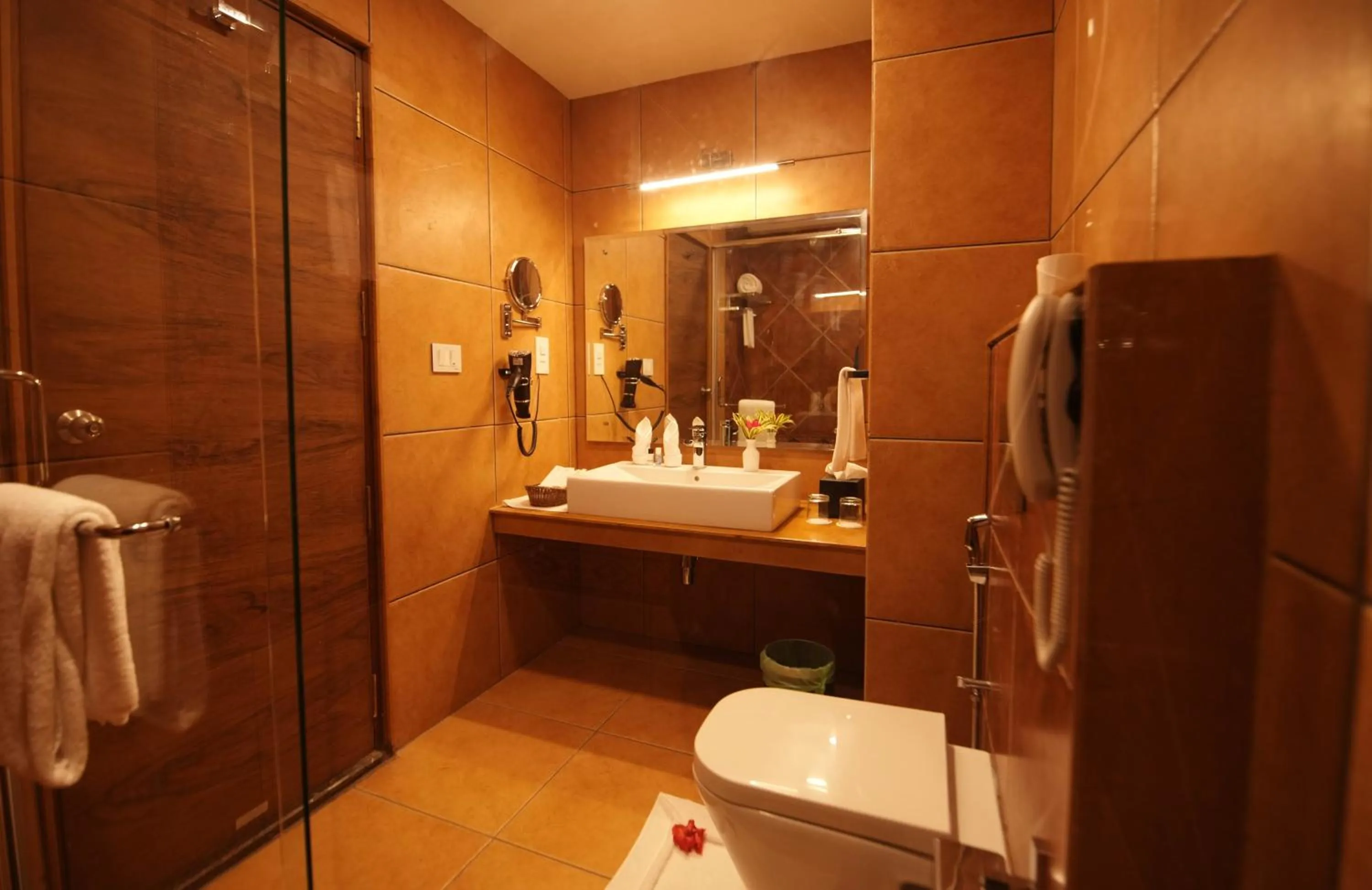 Bathroom in Gokulam Grand Resort & Spa, Kumarakom