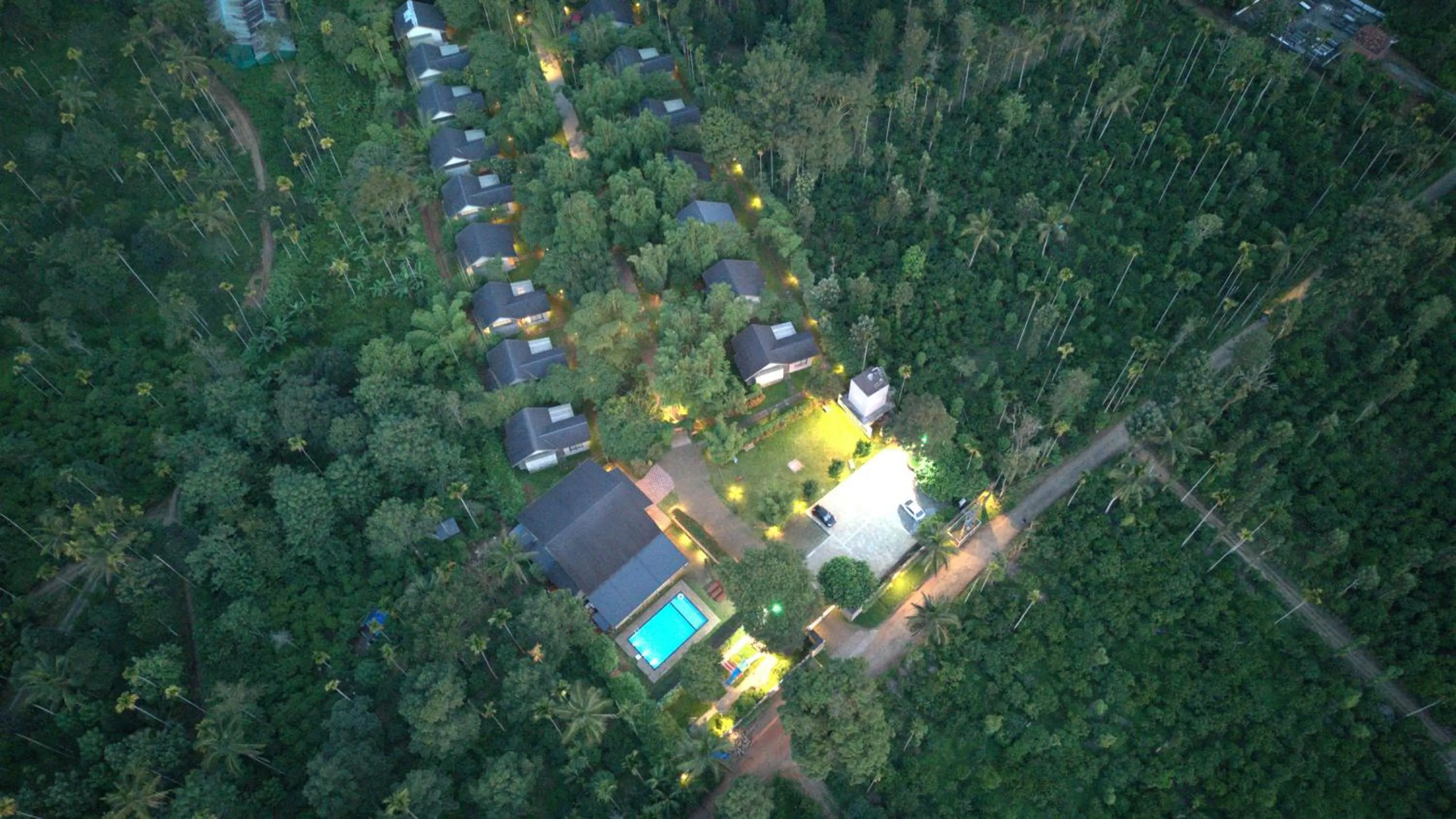 Bird's eye view in Coffee Greens Resort
