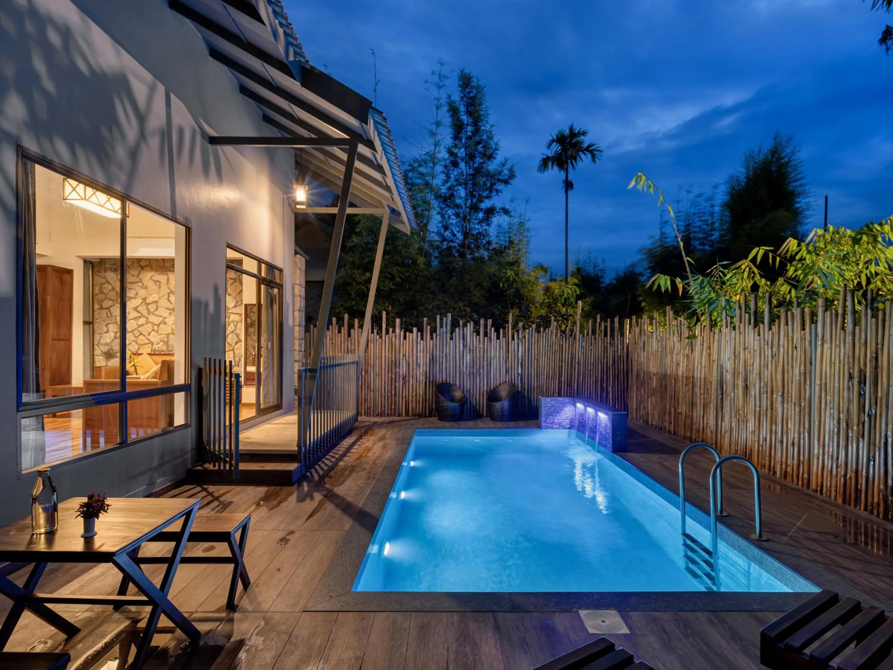 Pool view in Coffee Greens Resort