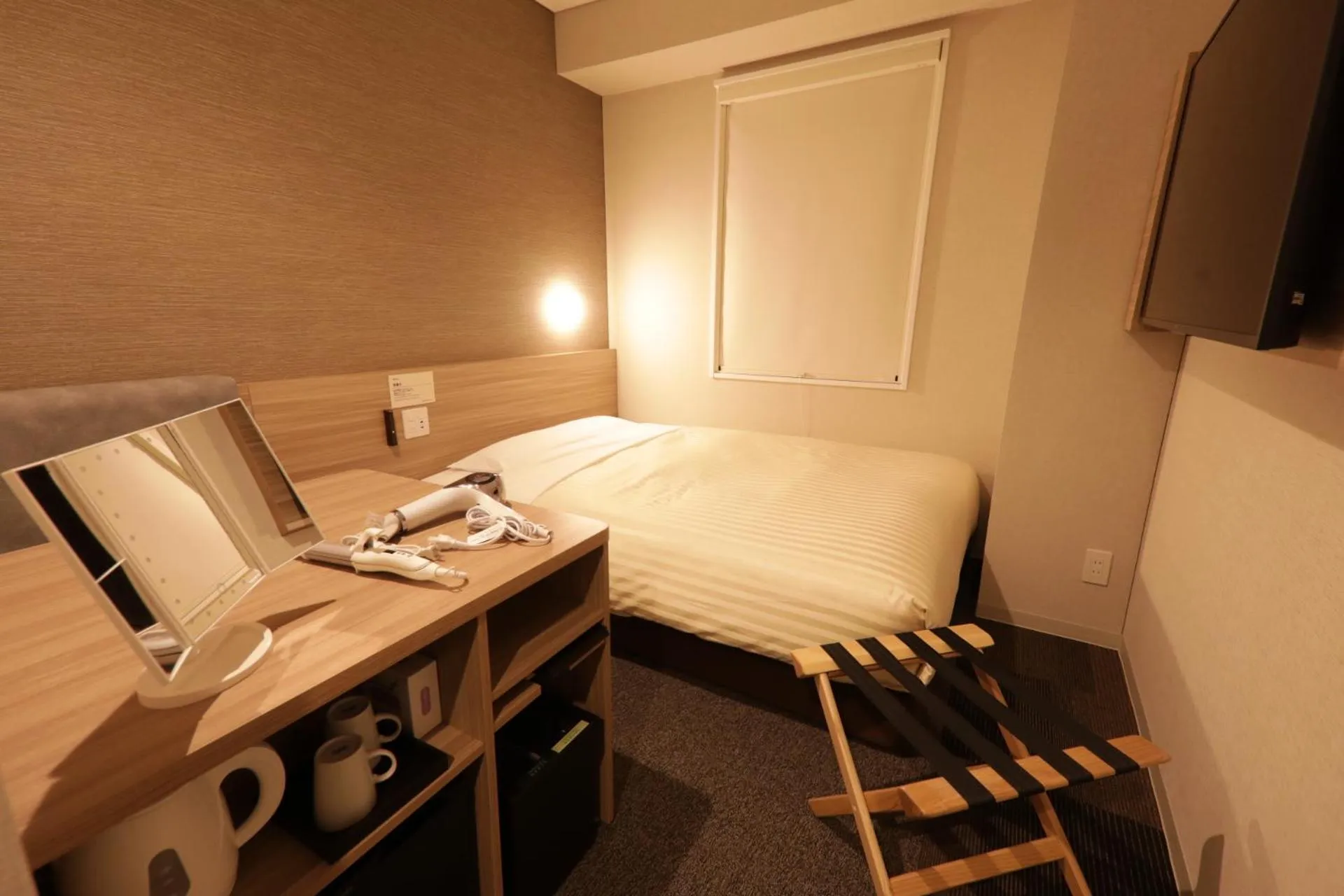 Bed in Super Hotel Sano Fujioka