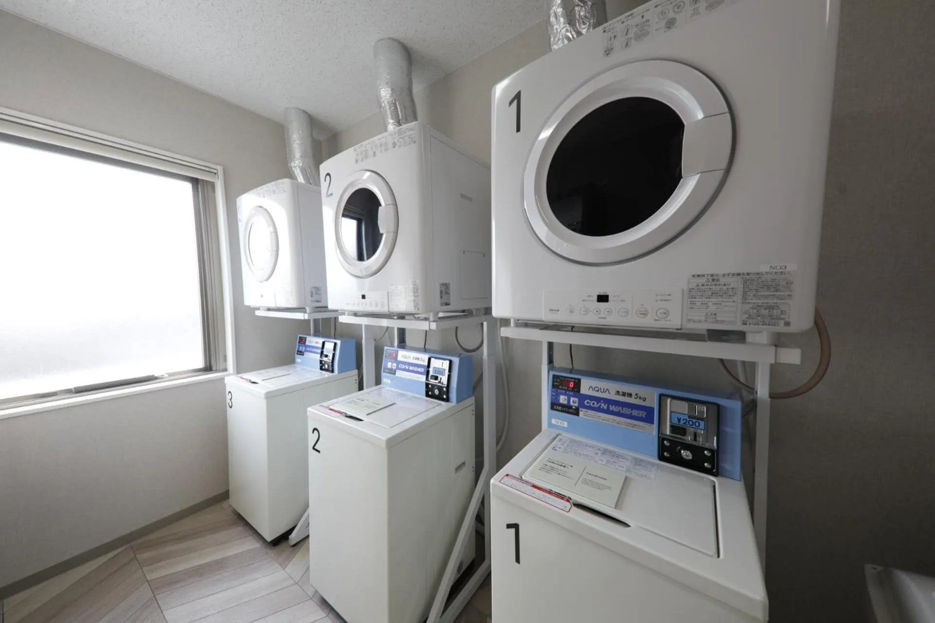 washing machine in Super Hotel Sano Fujioka
