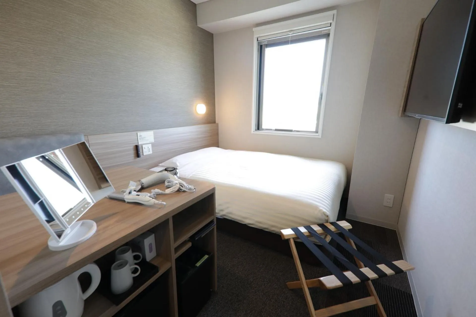 Bed in Super Hotel Sano Fujioka