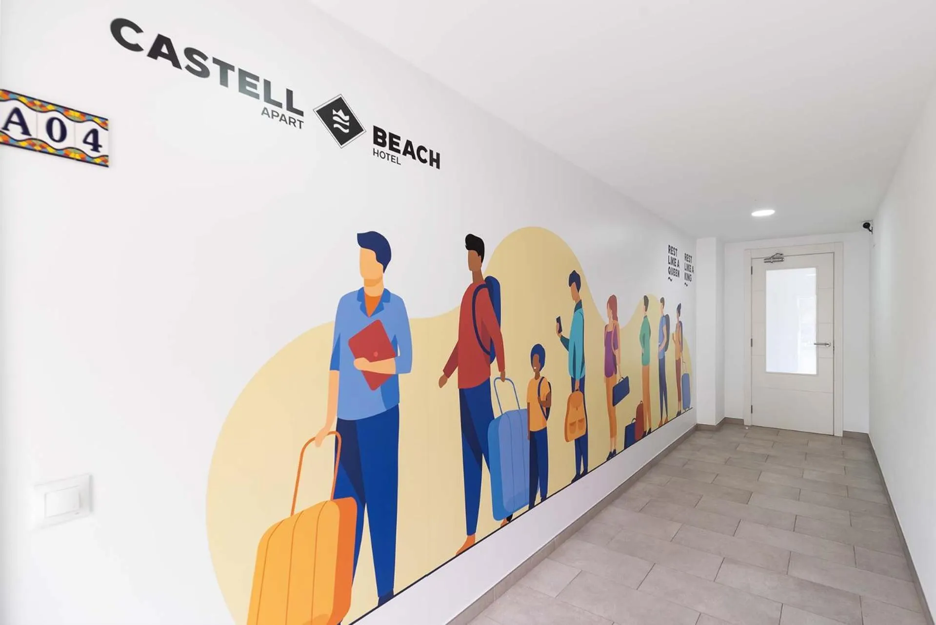 Property building in Castell Beach Aparthotel