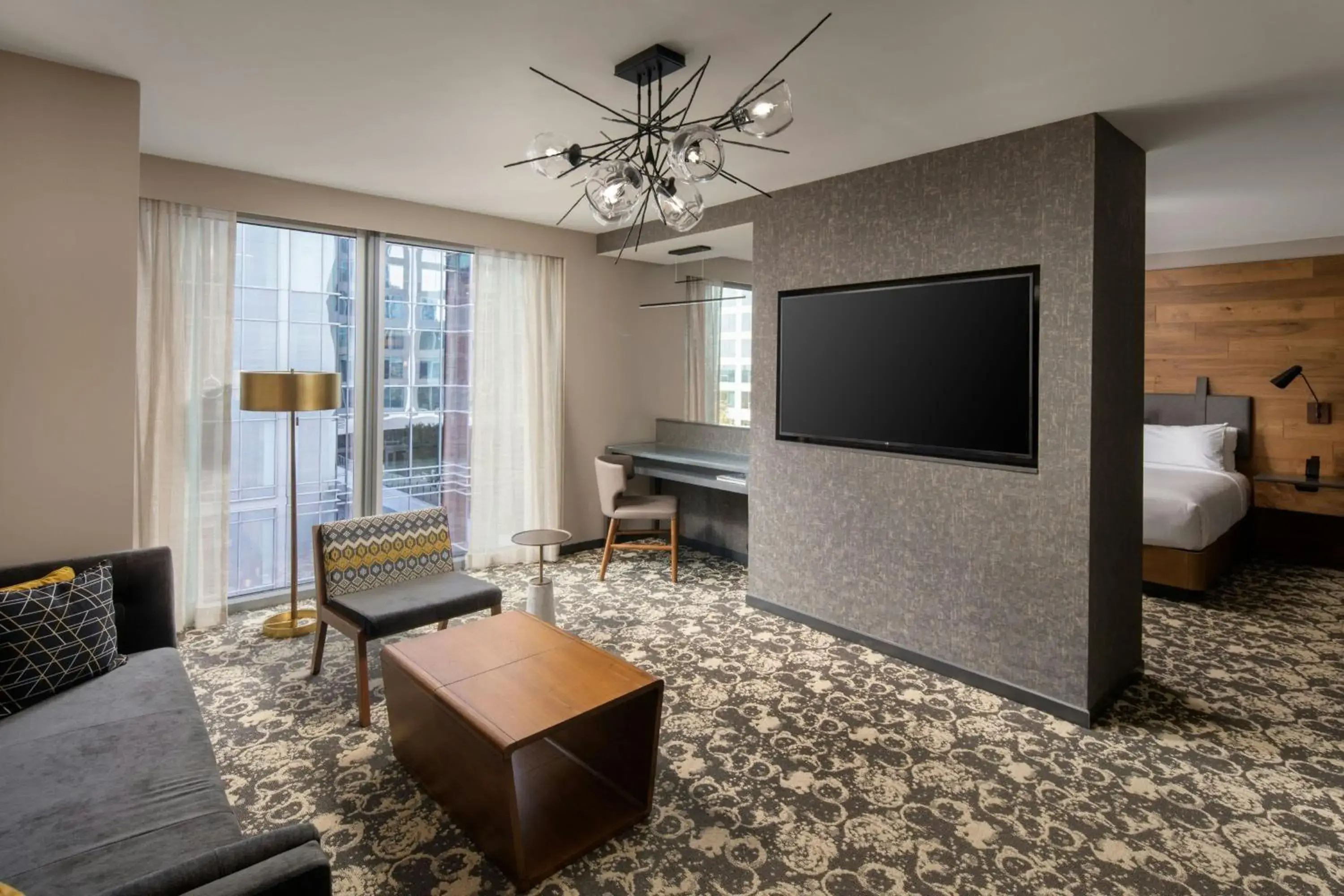 Junior Suite with 1 King, Courtyard view in Epicurean Atlanta, Autograph Collection Junior Suite with 1 King, Courtyard view in Epicurean Atlanta, Autograph Collection