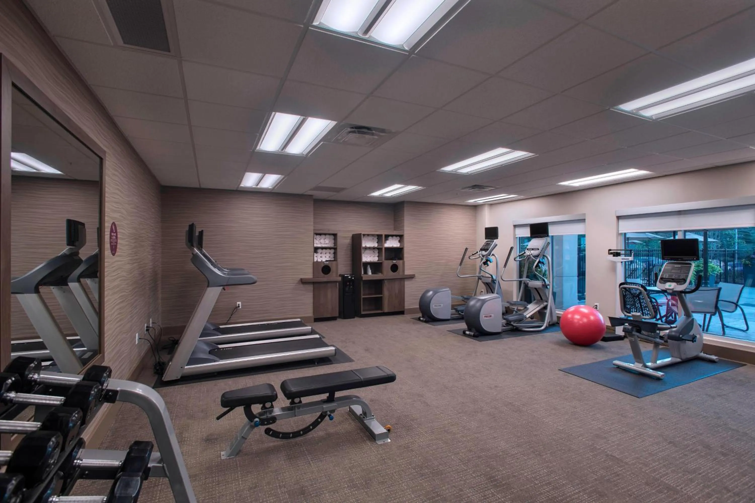 Fitness centre/facilities in Residence Inn by Marriott San Marcos