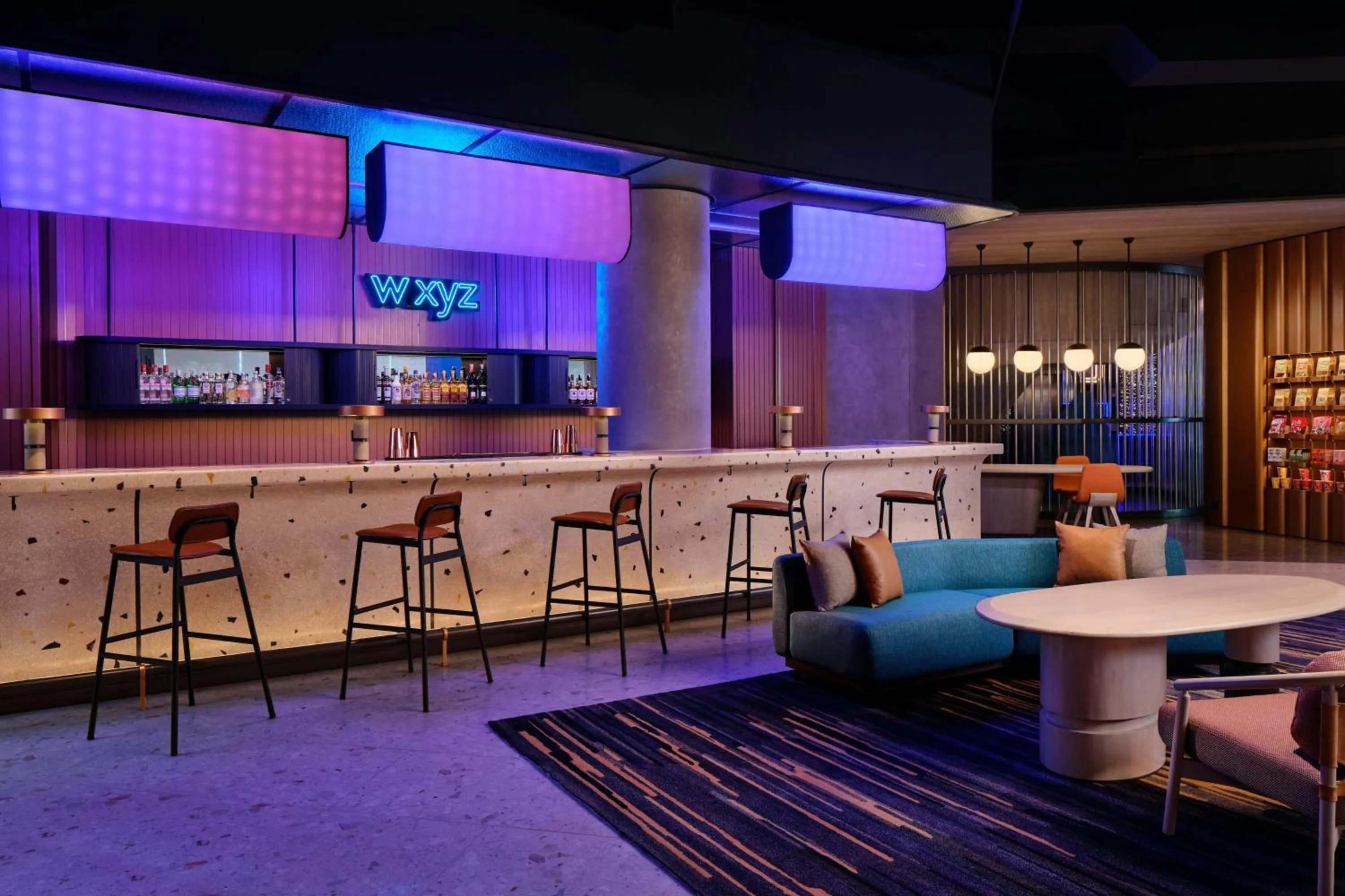 Lounge or bar in Aloft Bali Kuta at Beachwalk