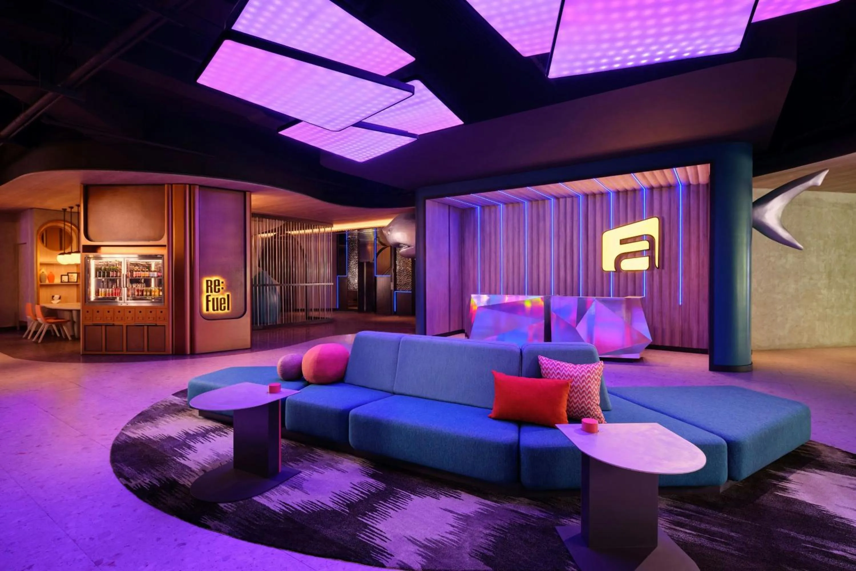 Lobby or reception in Aloft Bali Kuta at Beachwalk