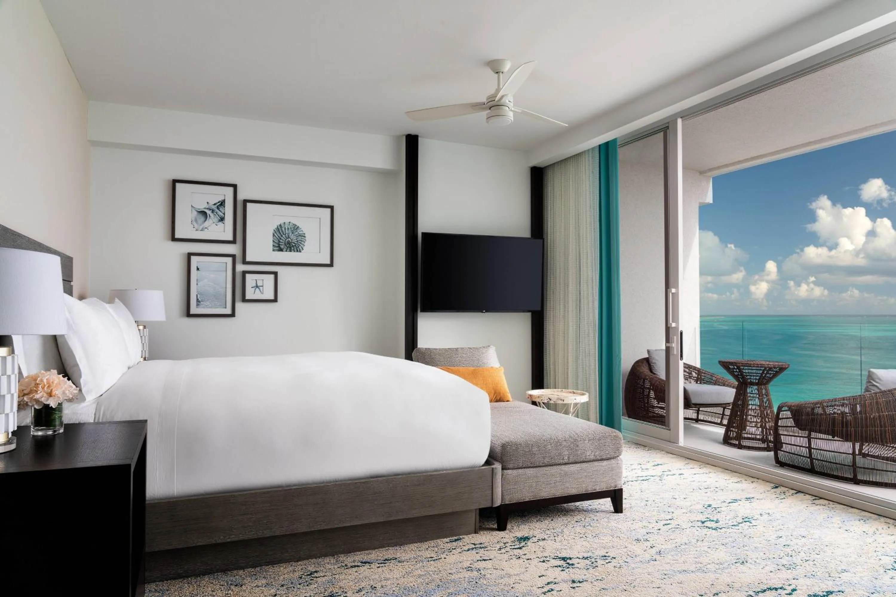 Bedroom, Bed in The Ritz-Carlton, Turks & Caicos