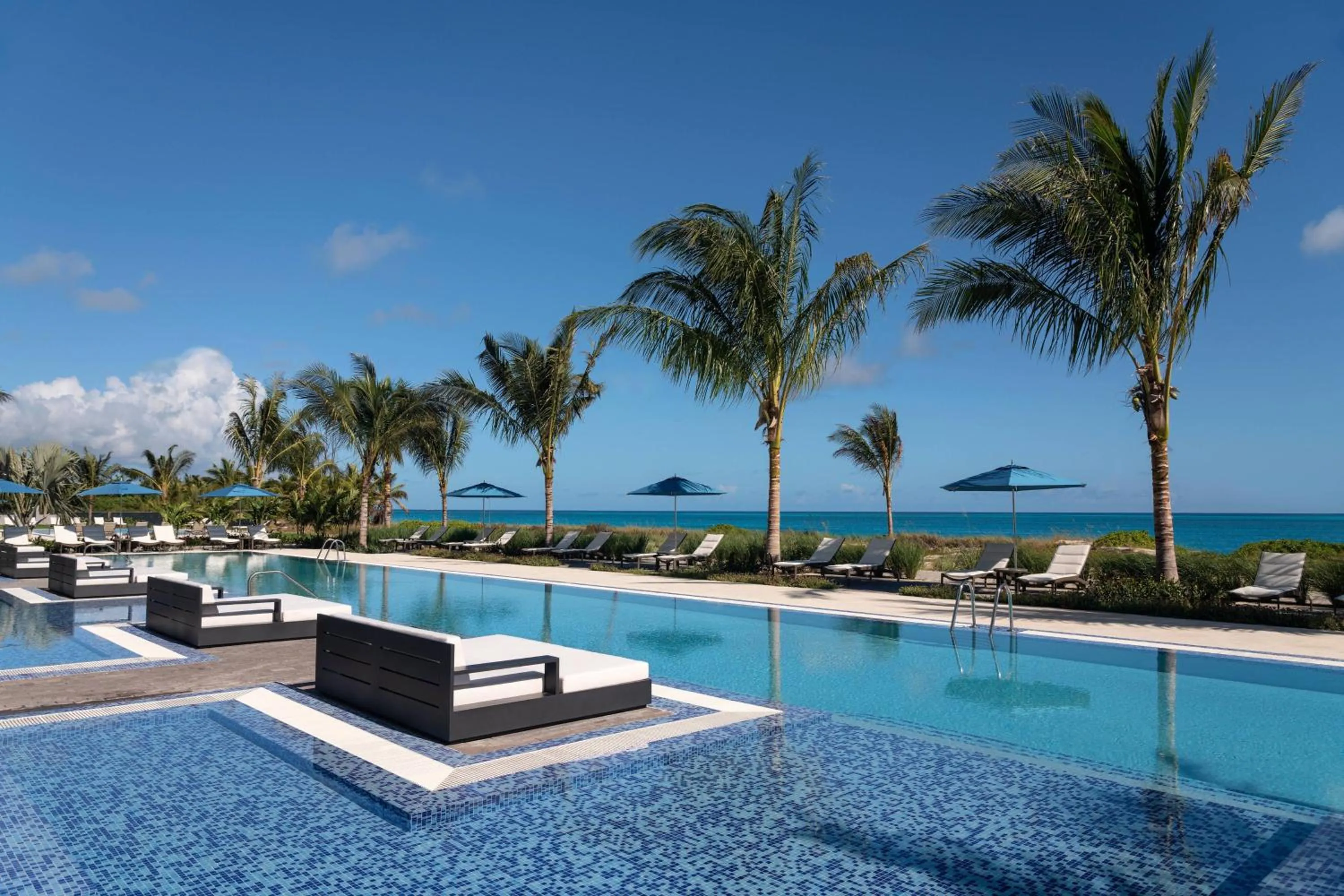 Swimming pool in The Ritz-Carlton, Turks & Caicos