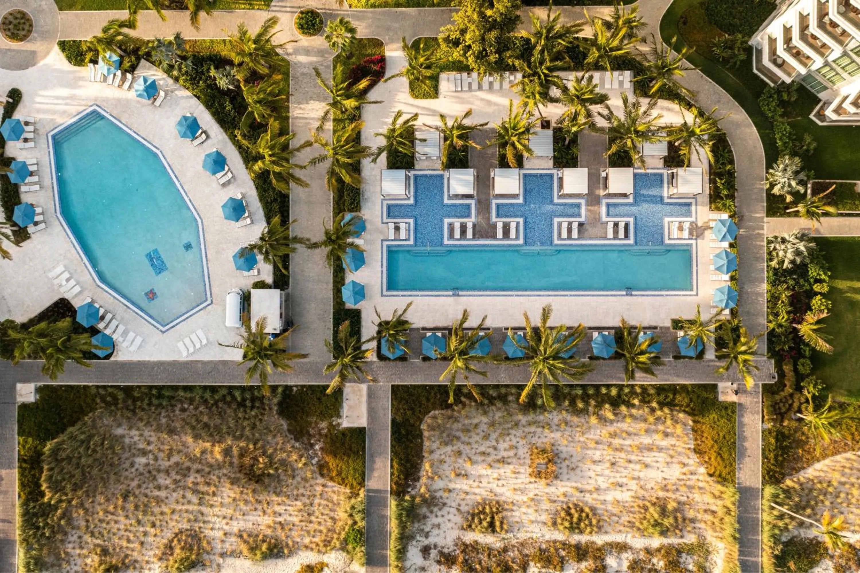 Swimming pool in The Ritz-Carlton, Turks & Caicos