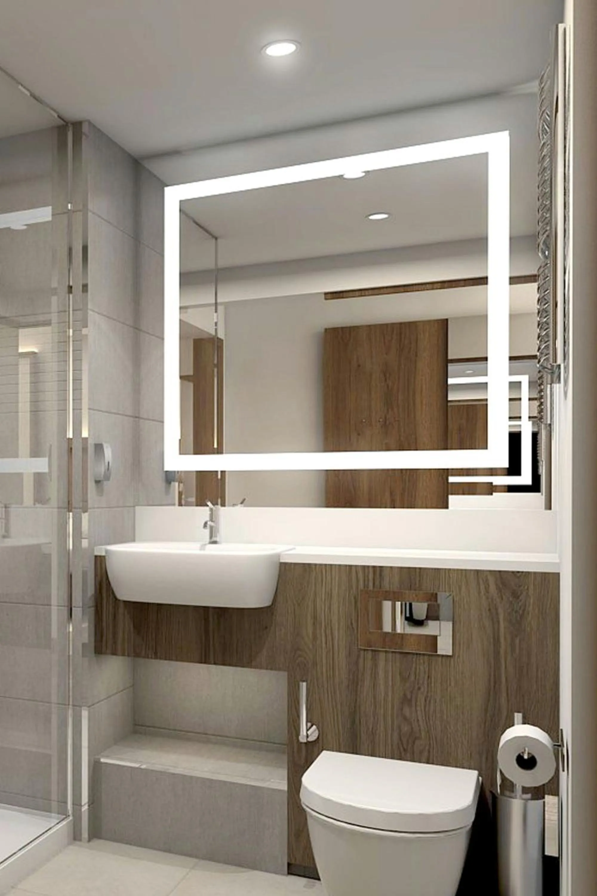 Bathroom in Courtyard by Marriott Szczecin City