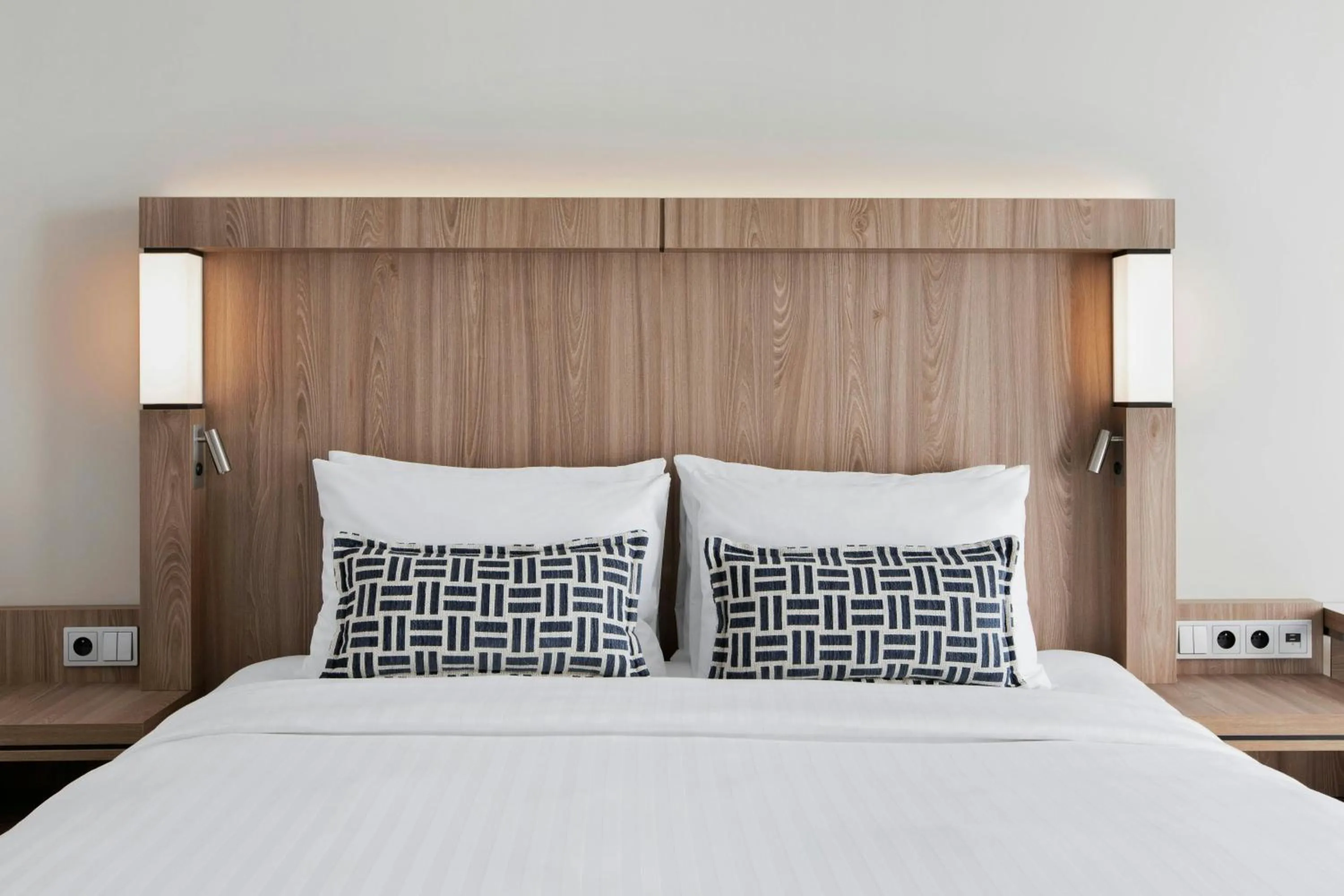 Bedroom, Bed in Courtyard by Marriott Szczecin City