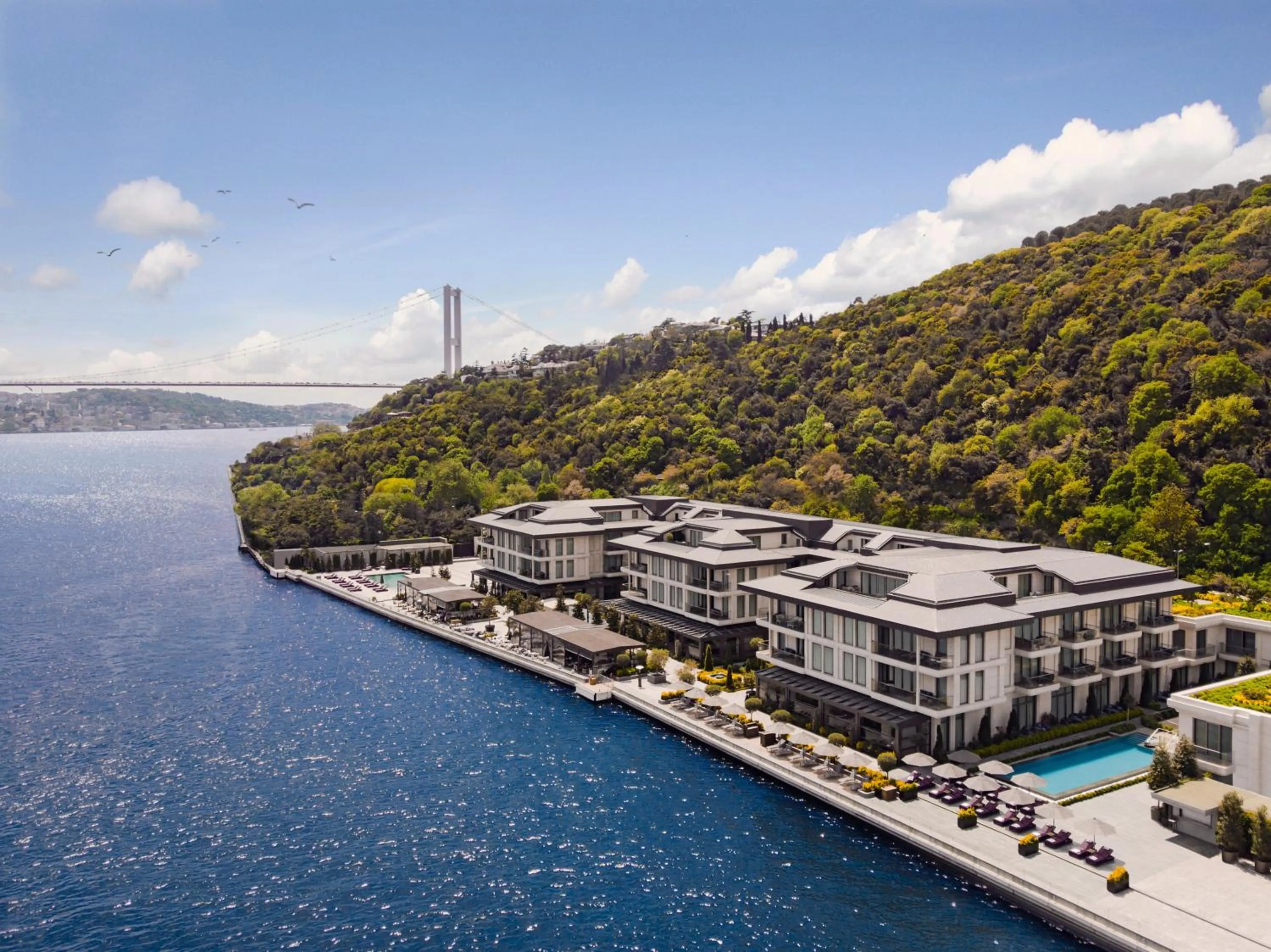 Bird's eye view in Mandarin Oriental Bosphorus, Istanbul