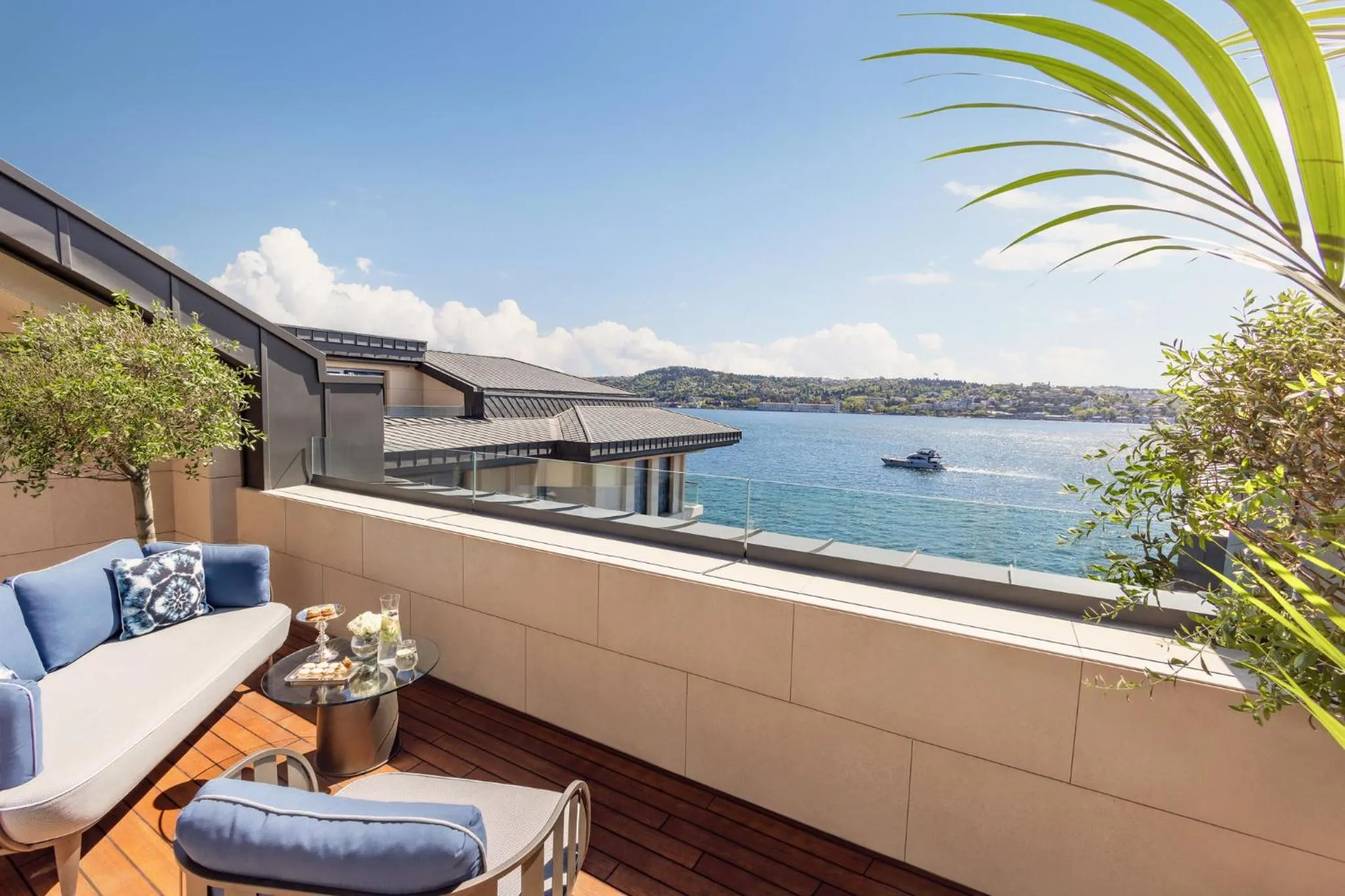 Balcony/Terrace in Mandarin Oriental Bosphorus, Istanbul