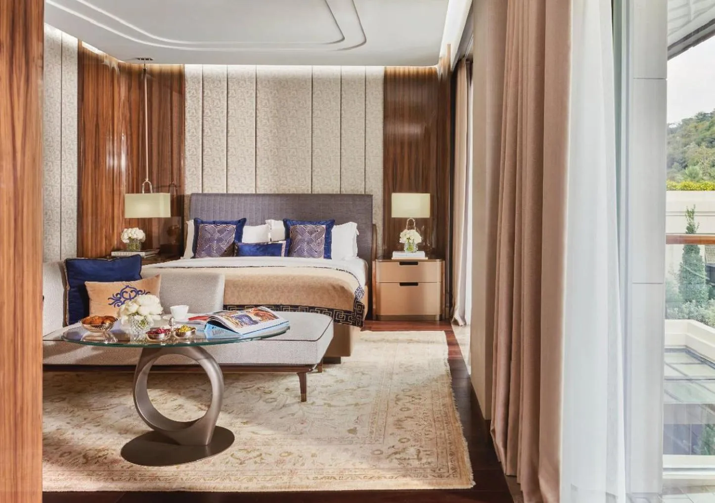 Bedroom, Bed in Mandarin Oriental Bosphorus, Istanbul