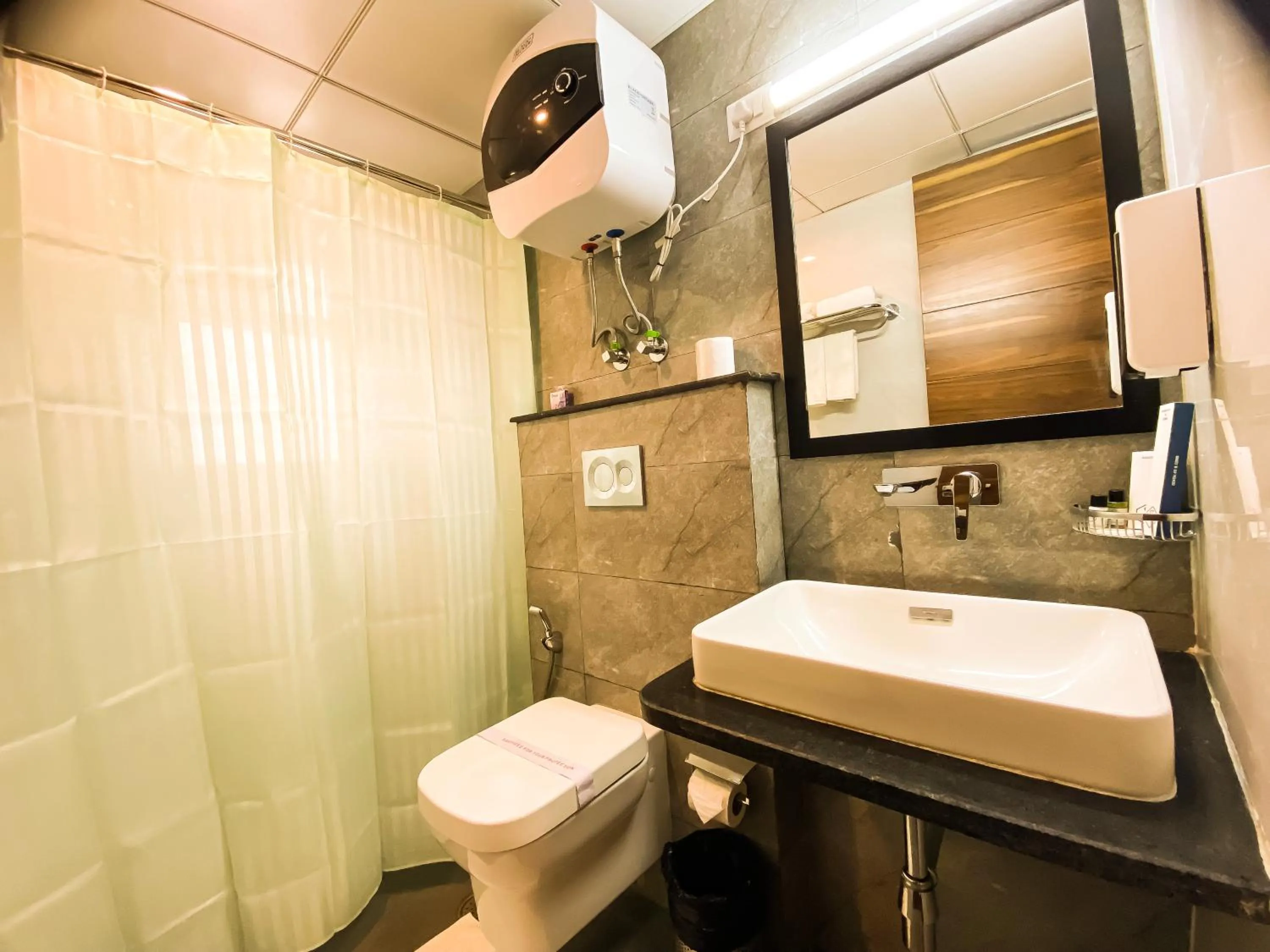 Bathroom in Sky Suites Huda City Center