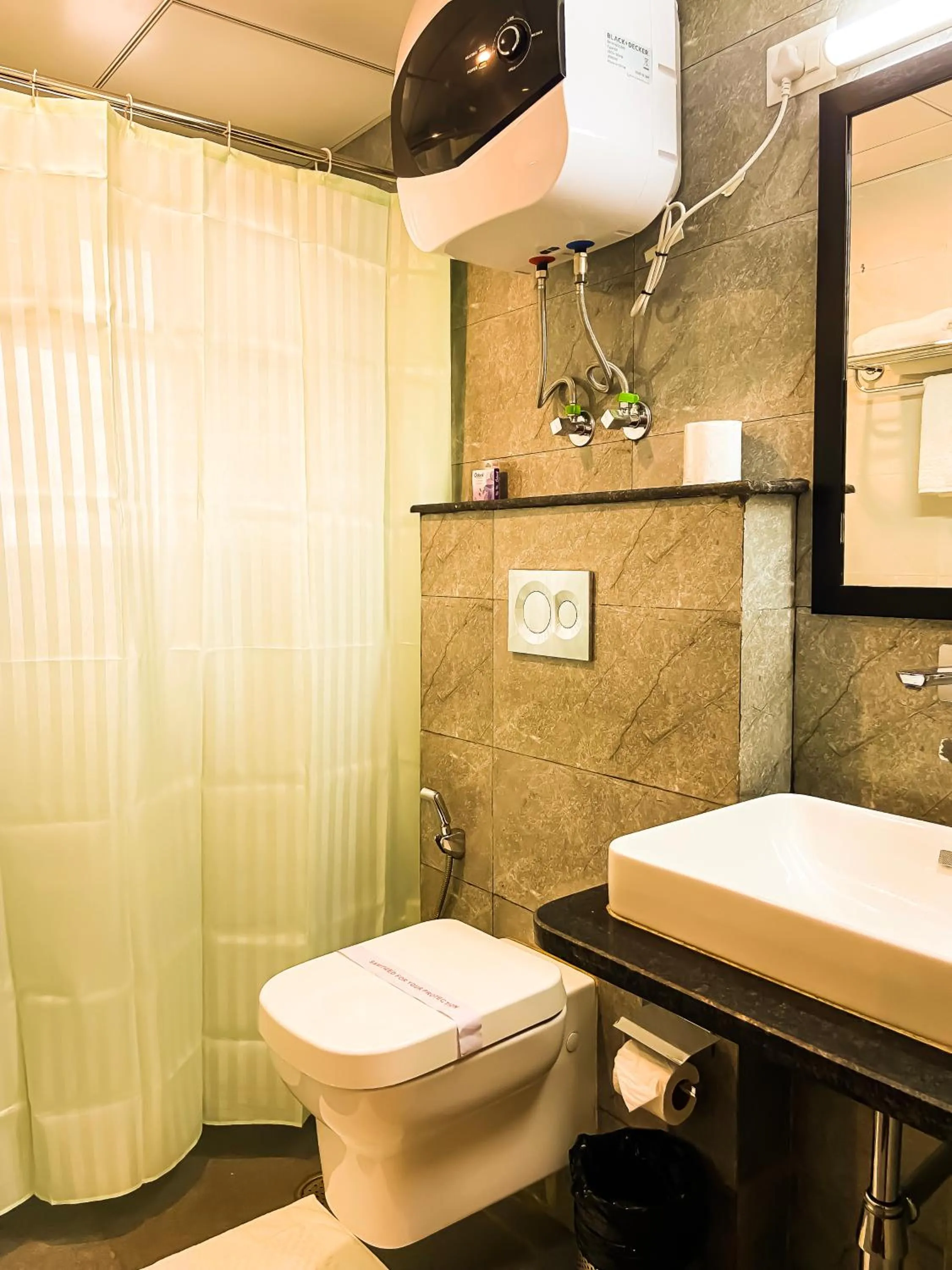 Bathroom in Sky Suites Huda City Center