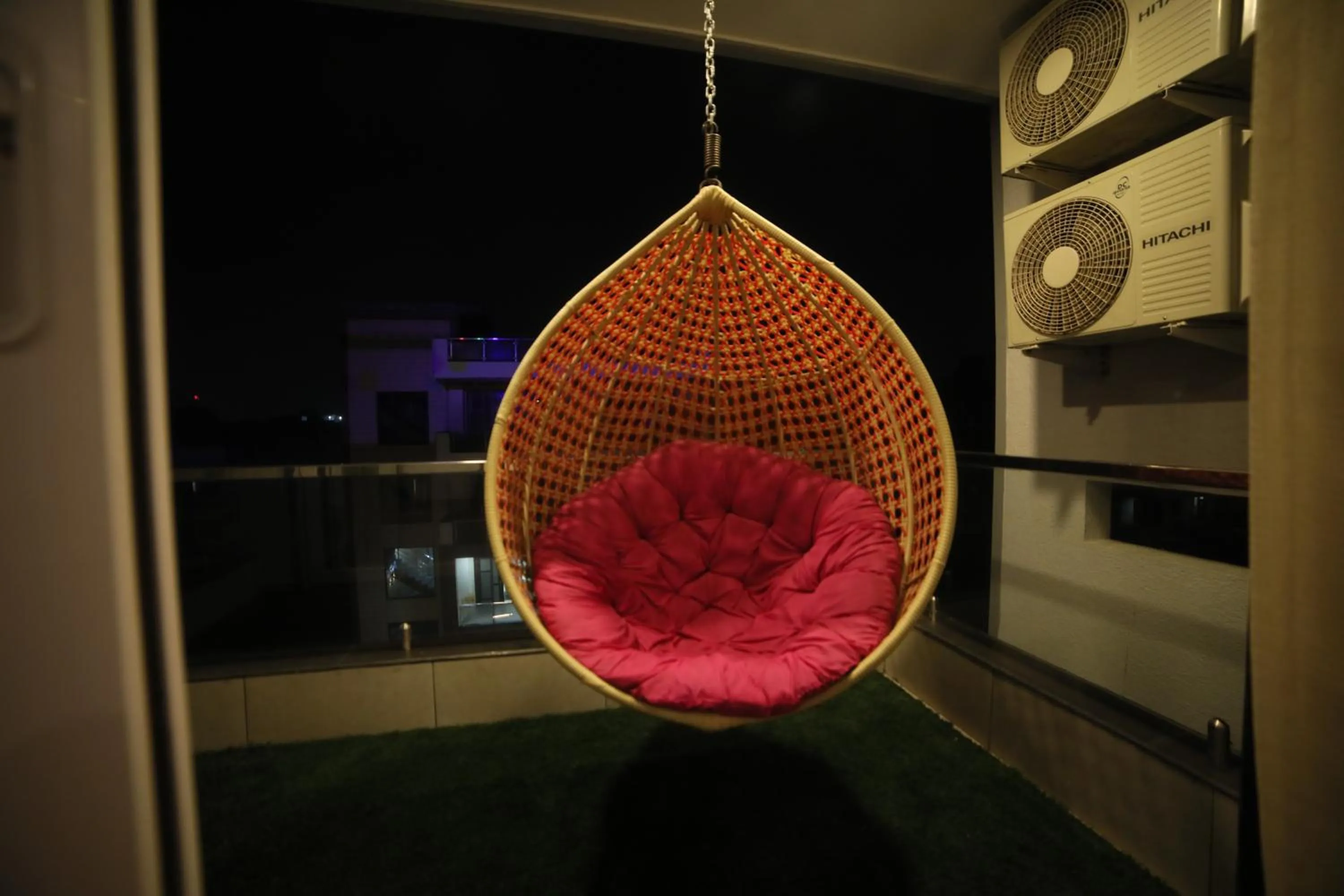 Balcony/Terrace in Sky Suites Huda City Center