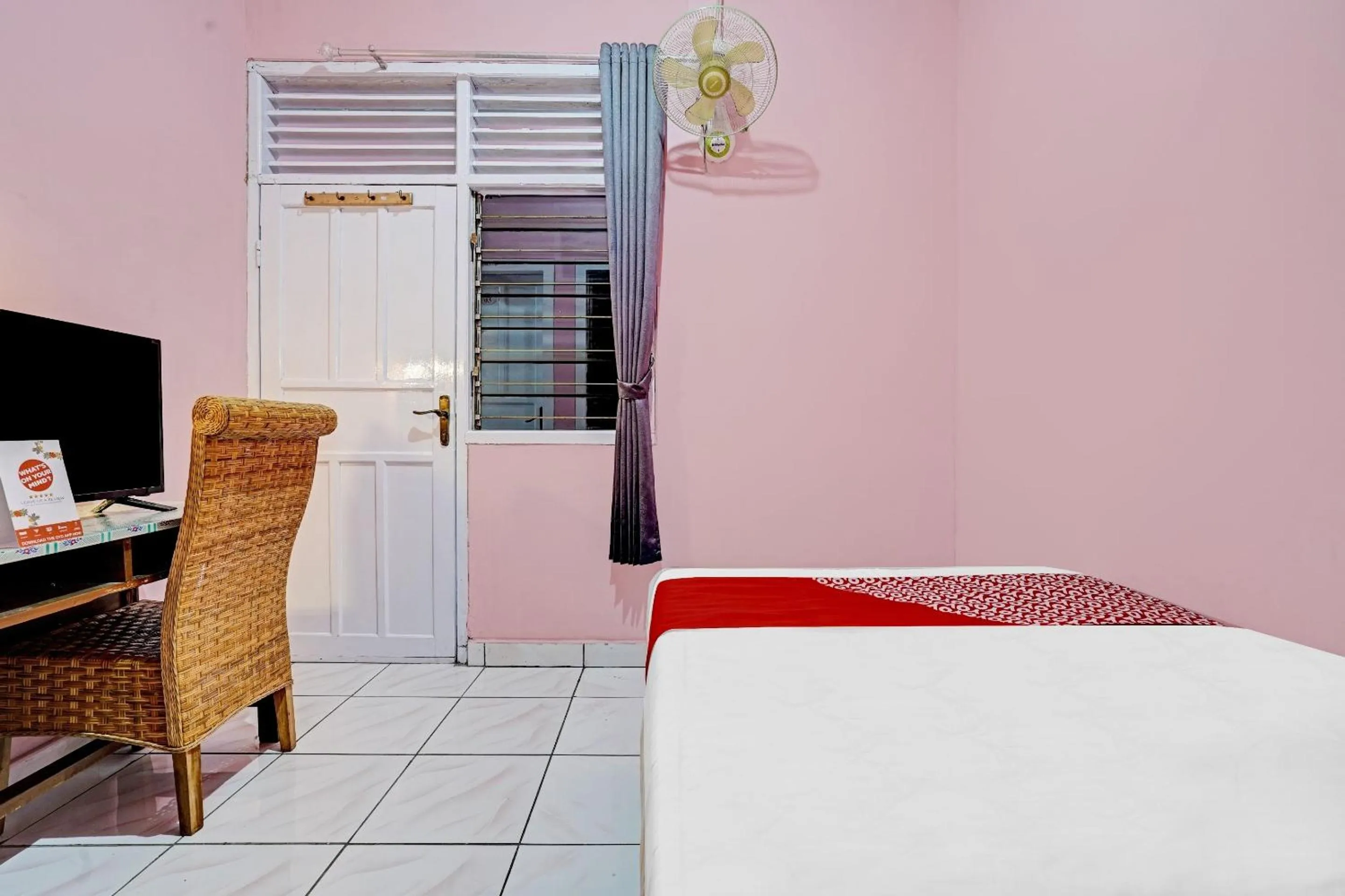 Bedroom in OYO 90289 Lestari Syariah Homestay