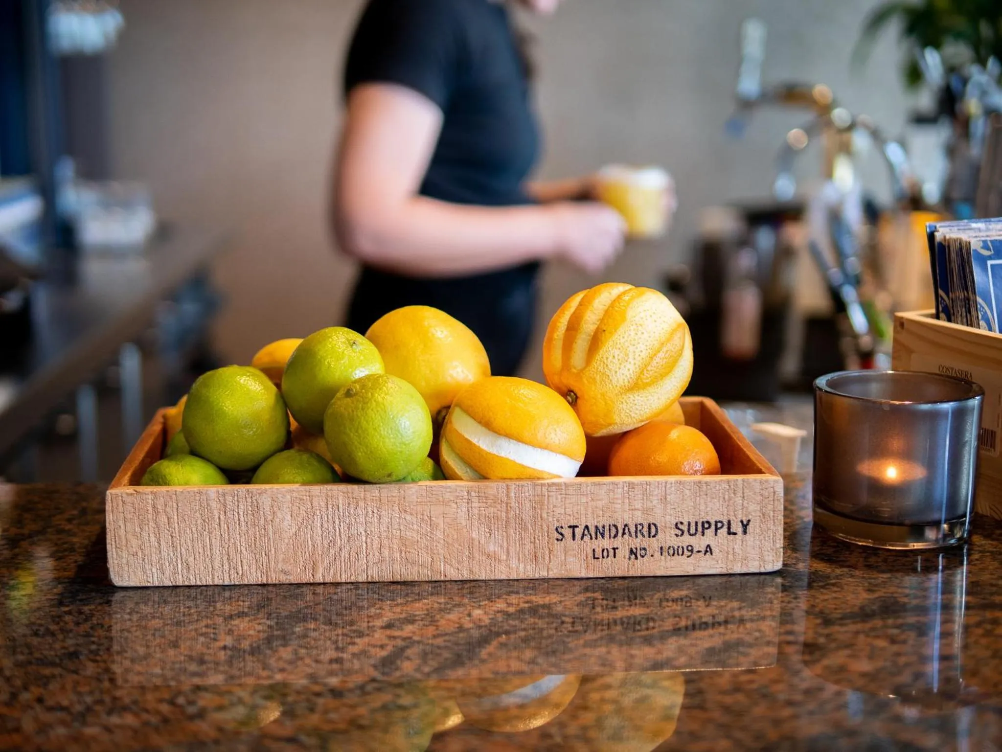 Decorative detail in ProfilHotels Halmstad Plaza