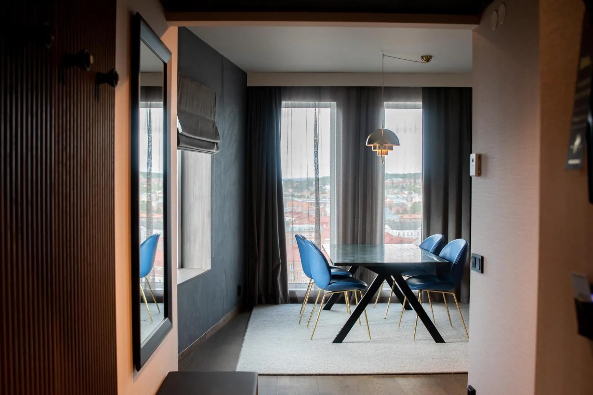 Seating area in ProfilHotels Halmstad Plaza