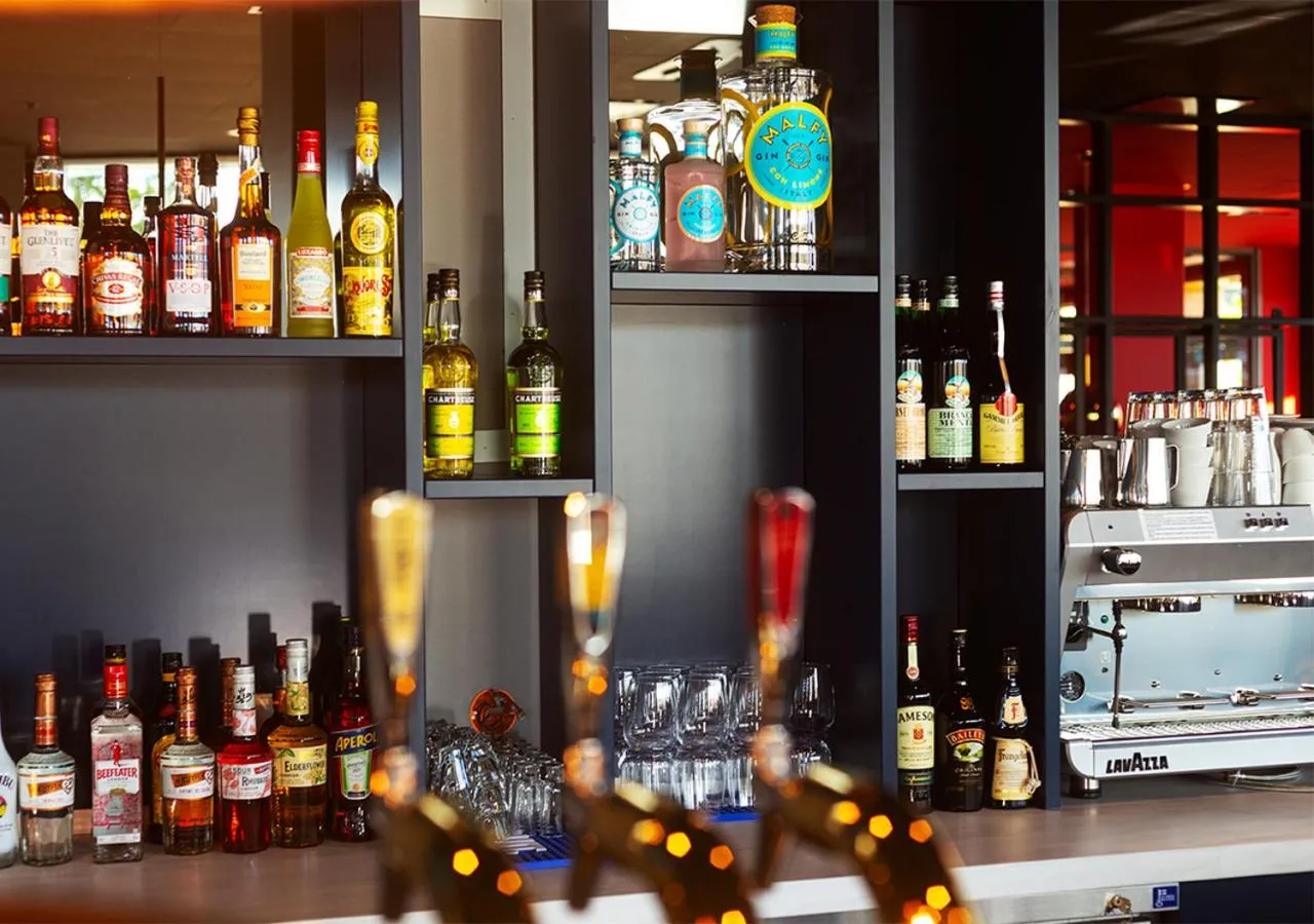Lounge or bar in ProfilHotels Halmstad Plaza