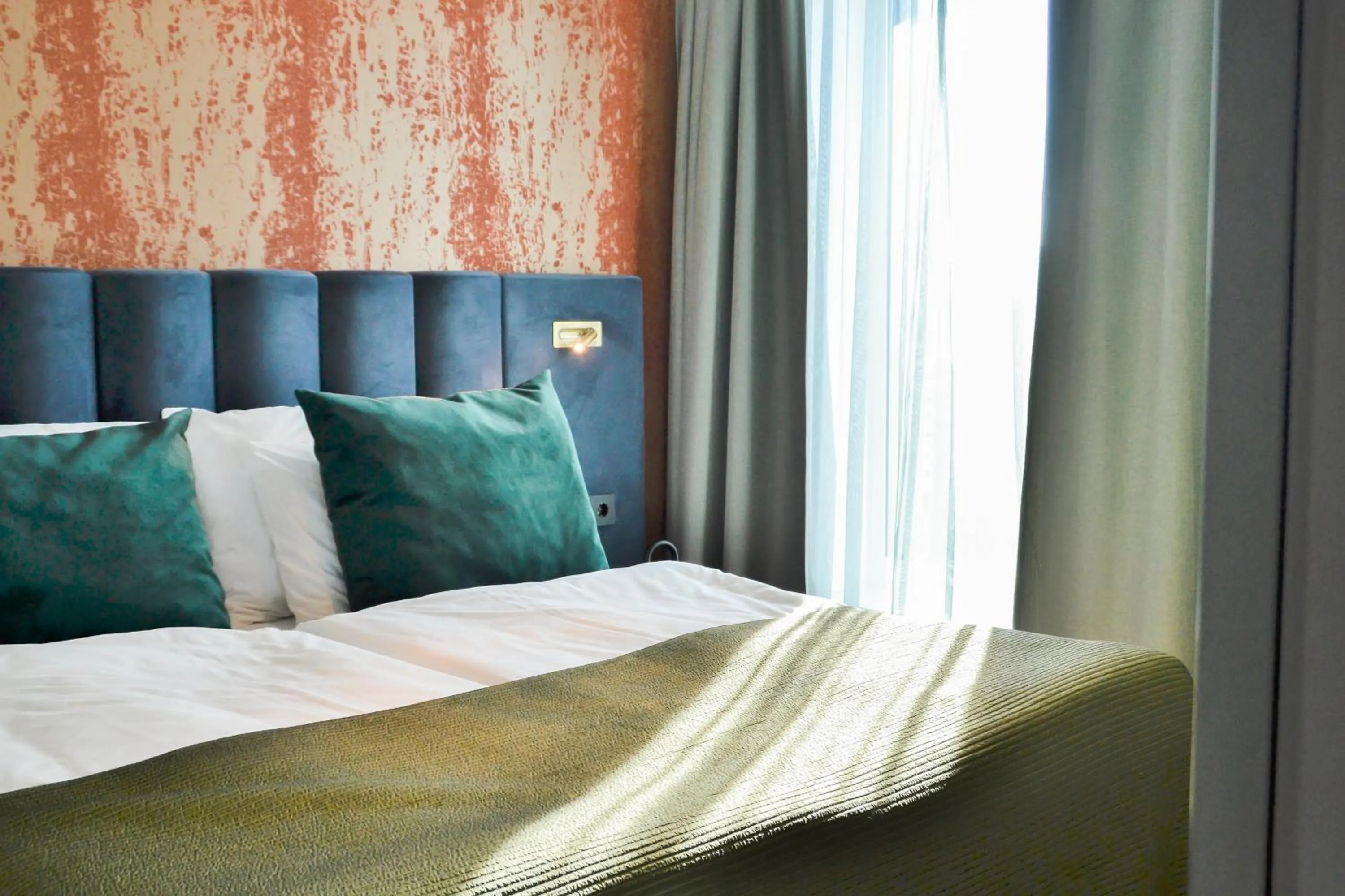 Bed in ProfilHotels Halmstad Plaza