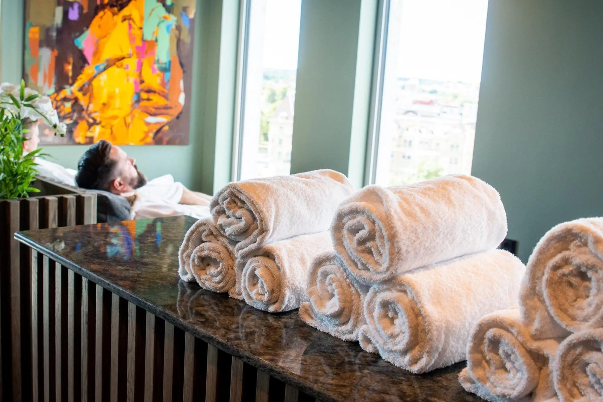 Sauna in ProfilHotels Halmstad Plaza