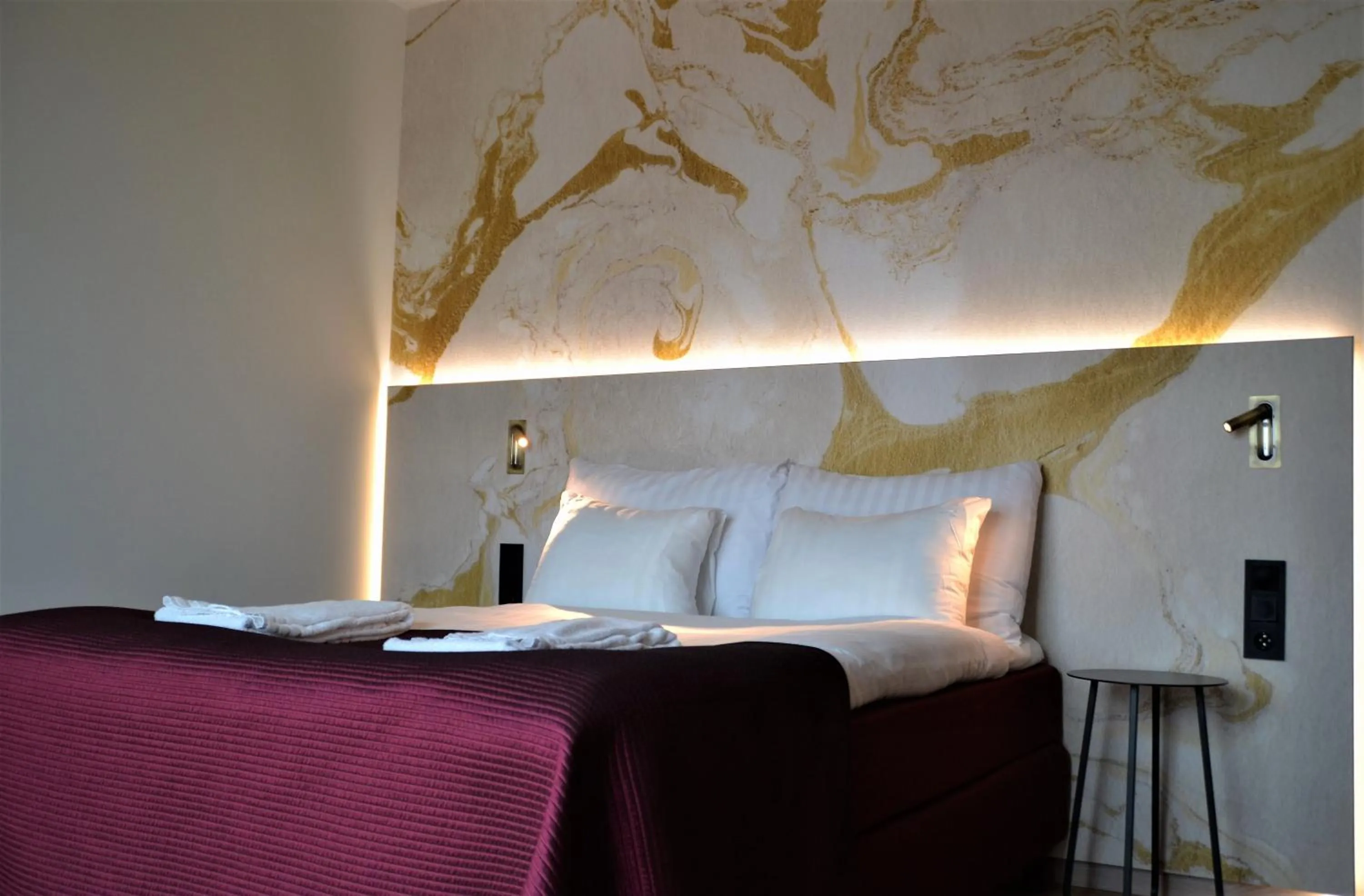 Bed in ProfilHotels Halmstad Plaza