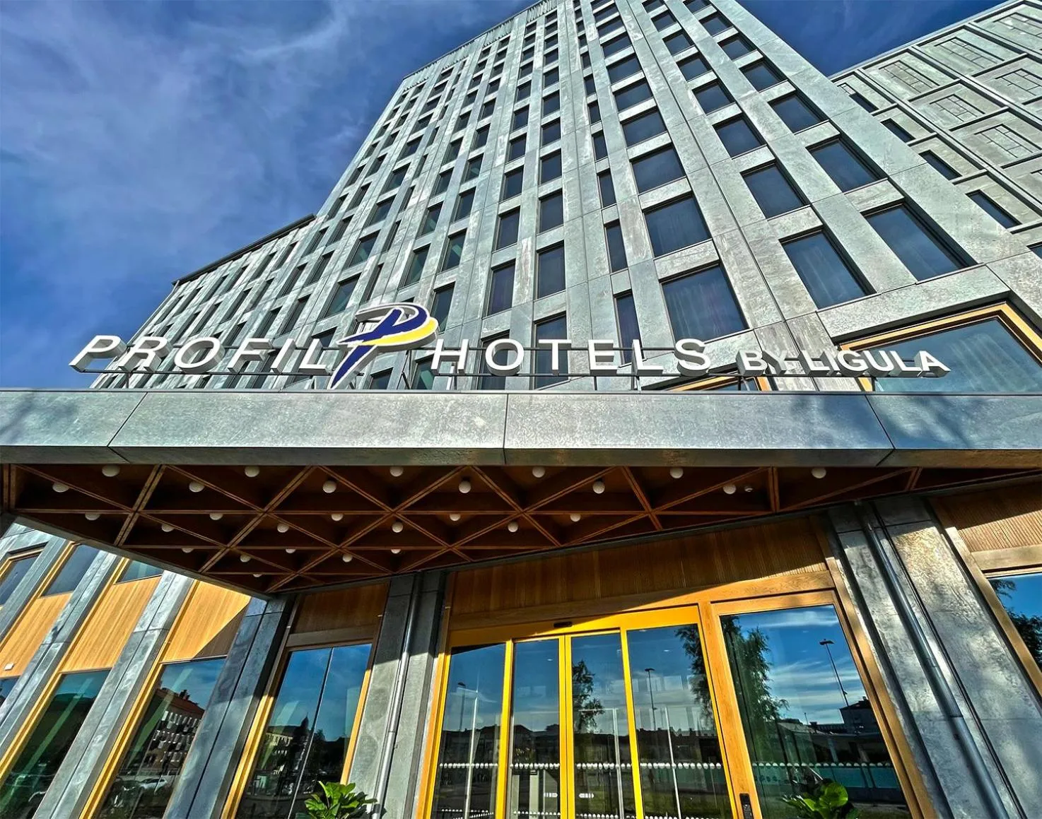 Property building in ProfilHotels Halmstad Plaza