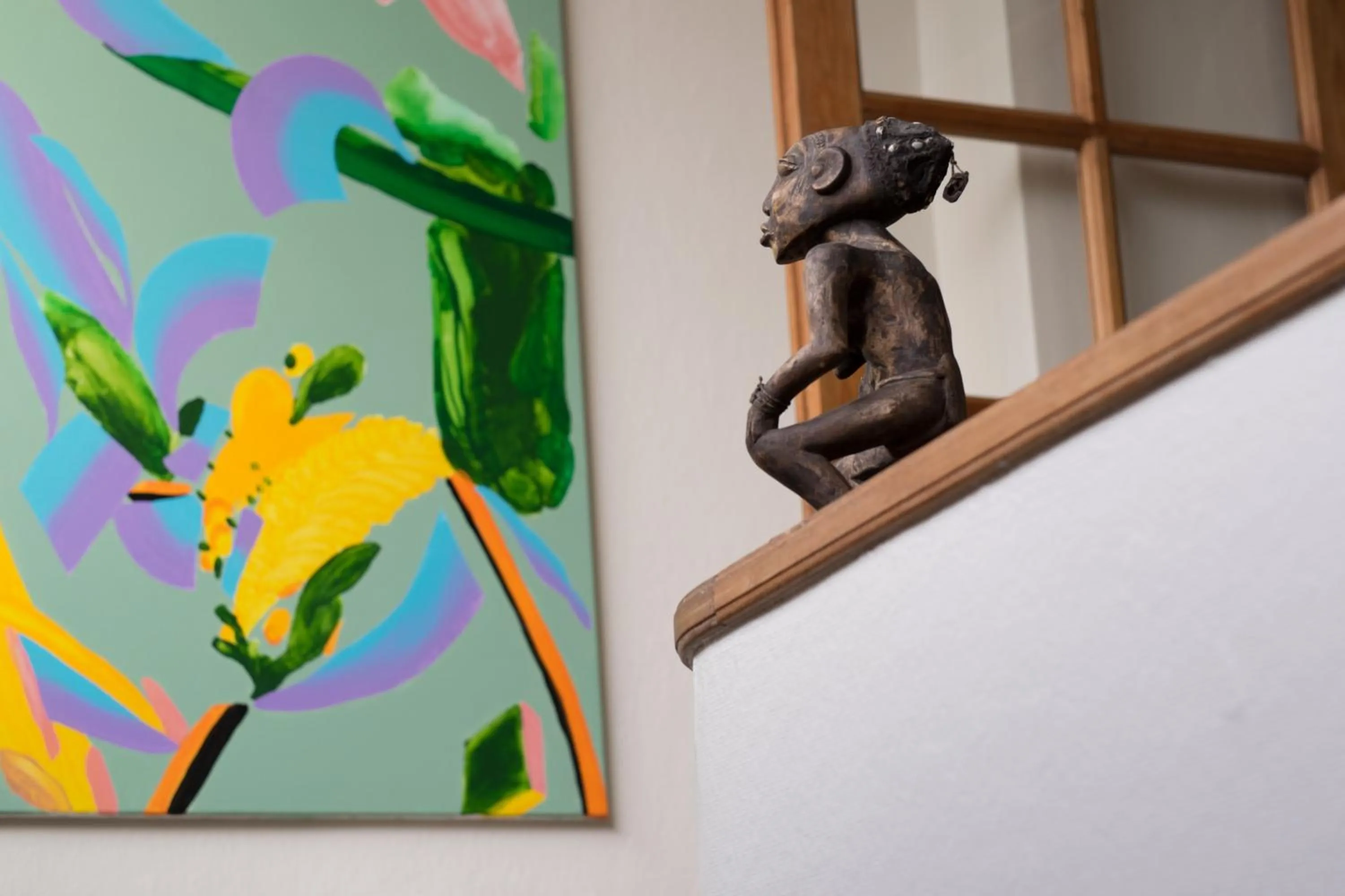 Decorative detail in B&B Tempelhof