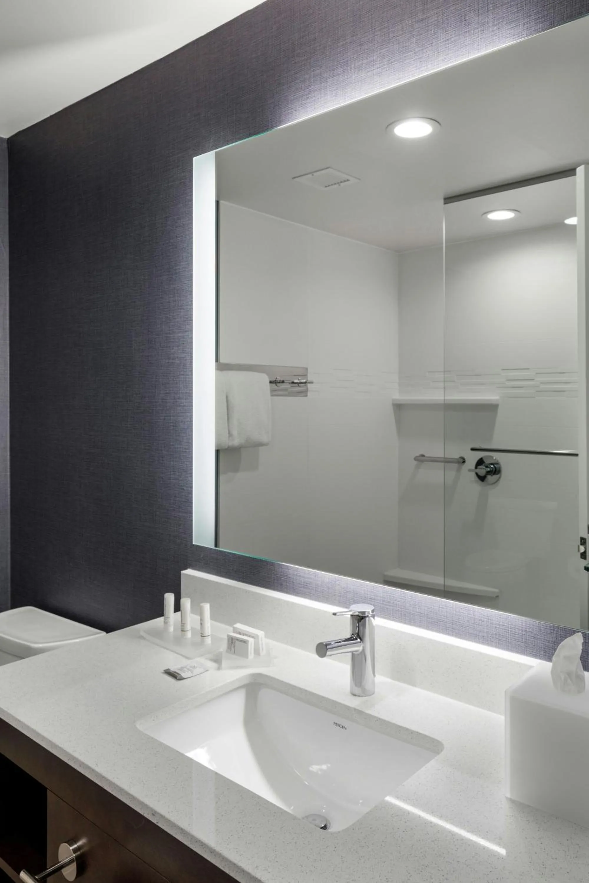 Bathroom in Residence Inn by Marriott East Peoria