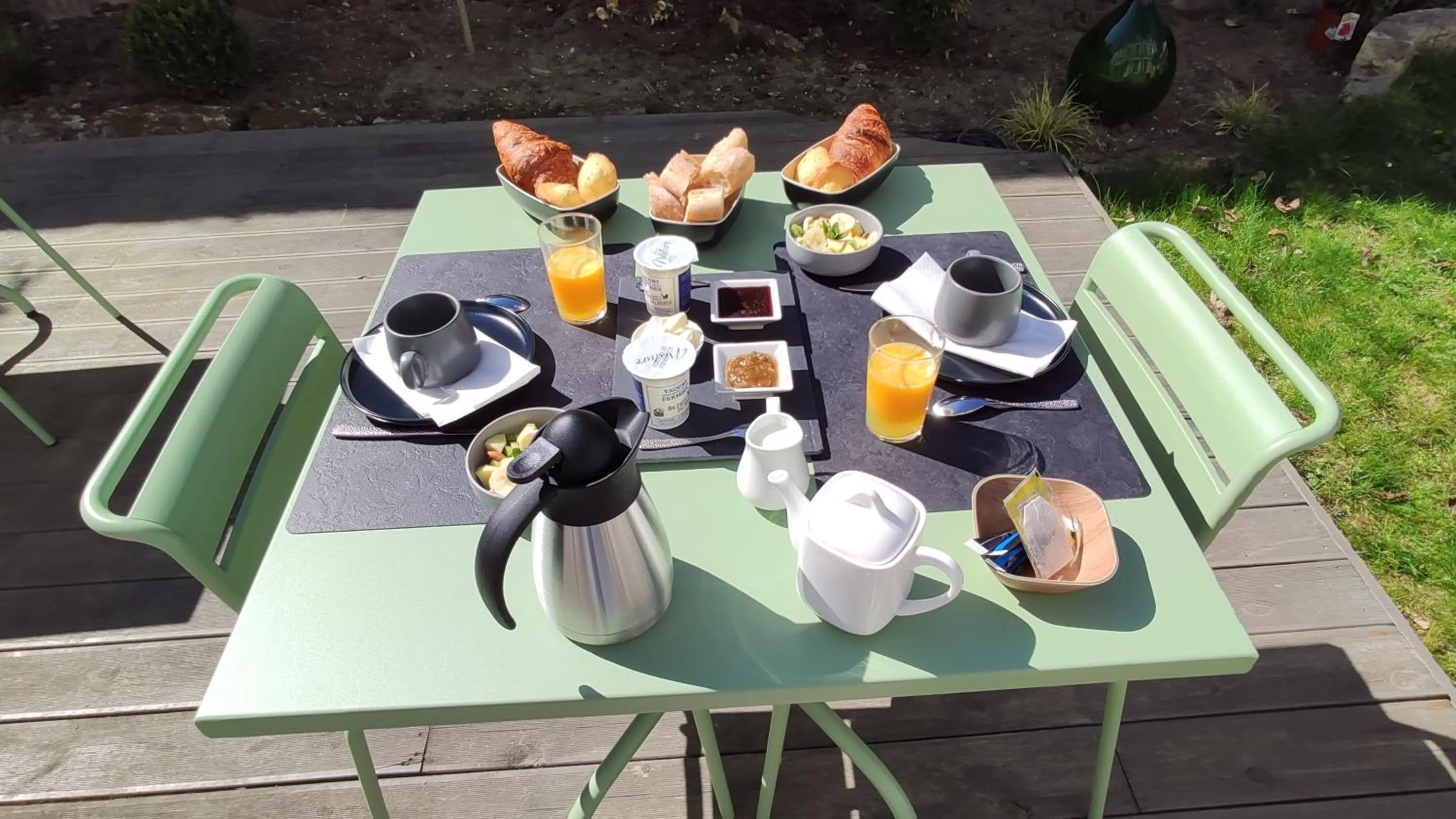 Patio in DEMEURE DES CORDELIERS avec parking privé