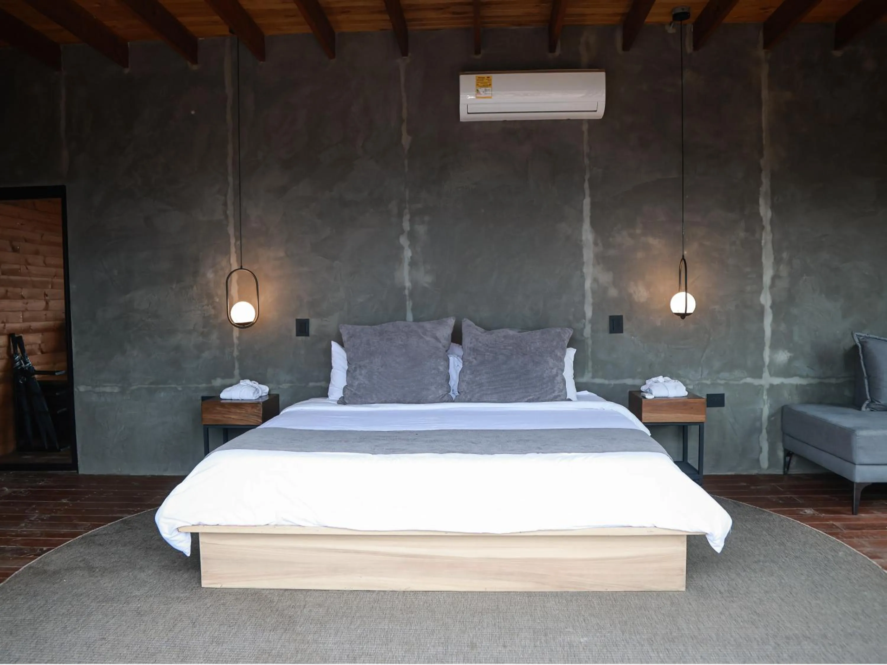 Bed in La Cima Eco Hotel