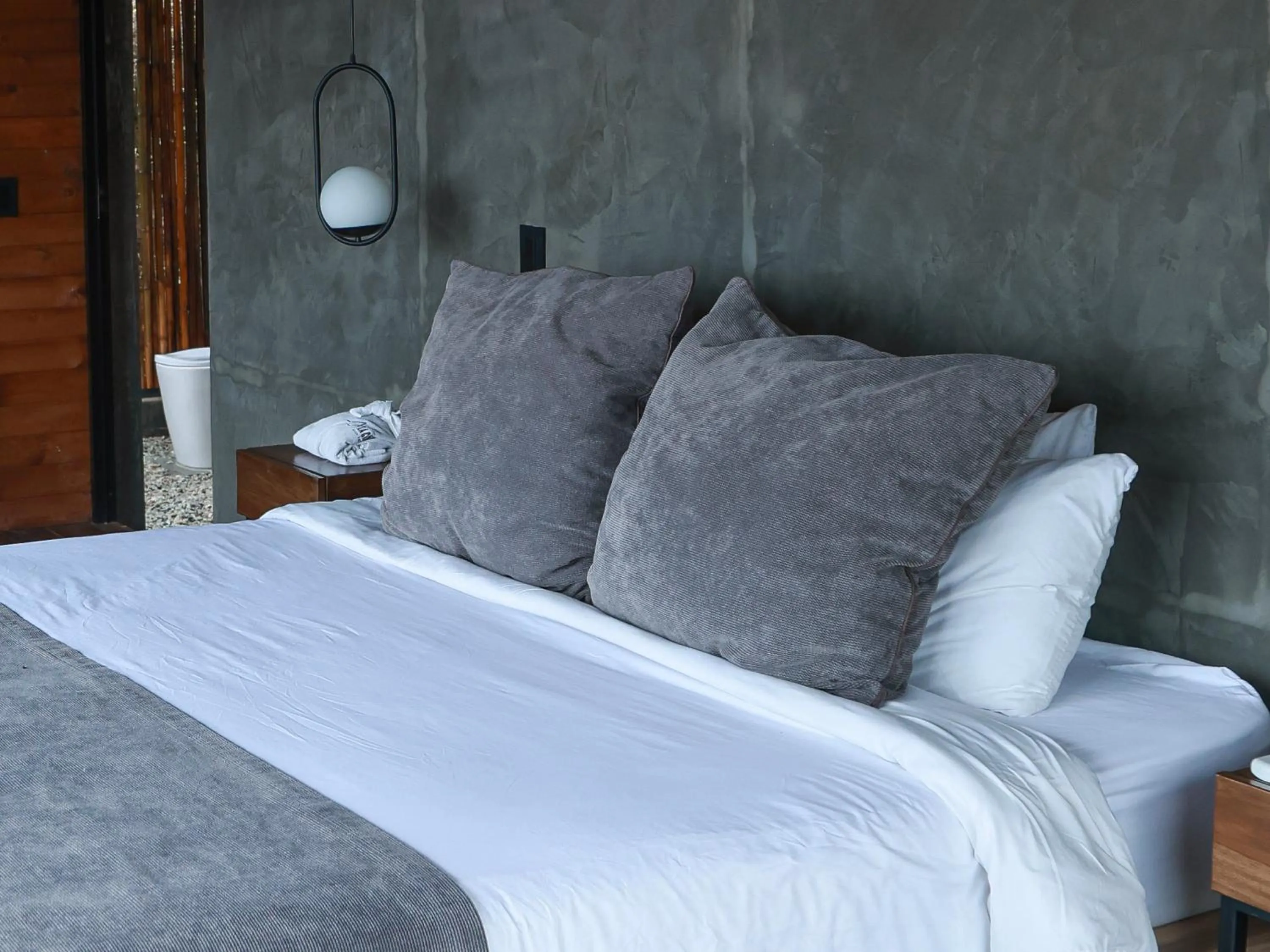 Bed in La Cima Eco Hotel