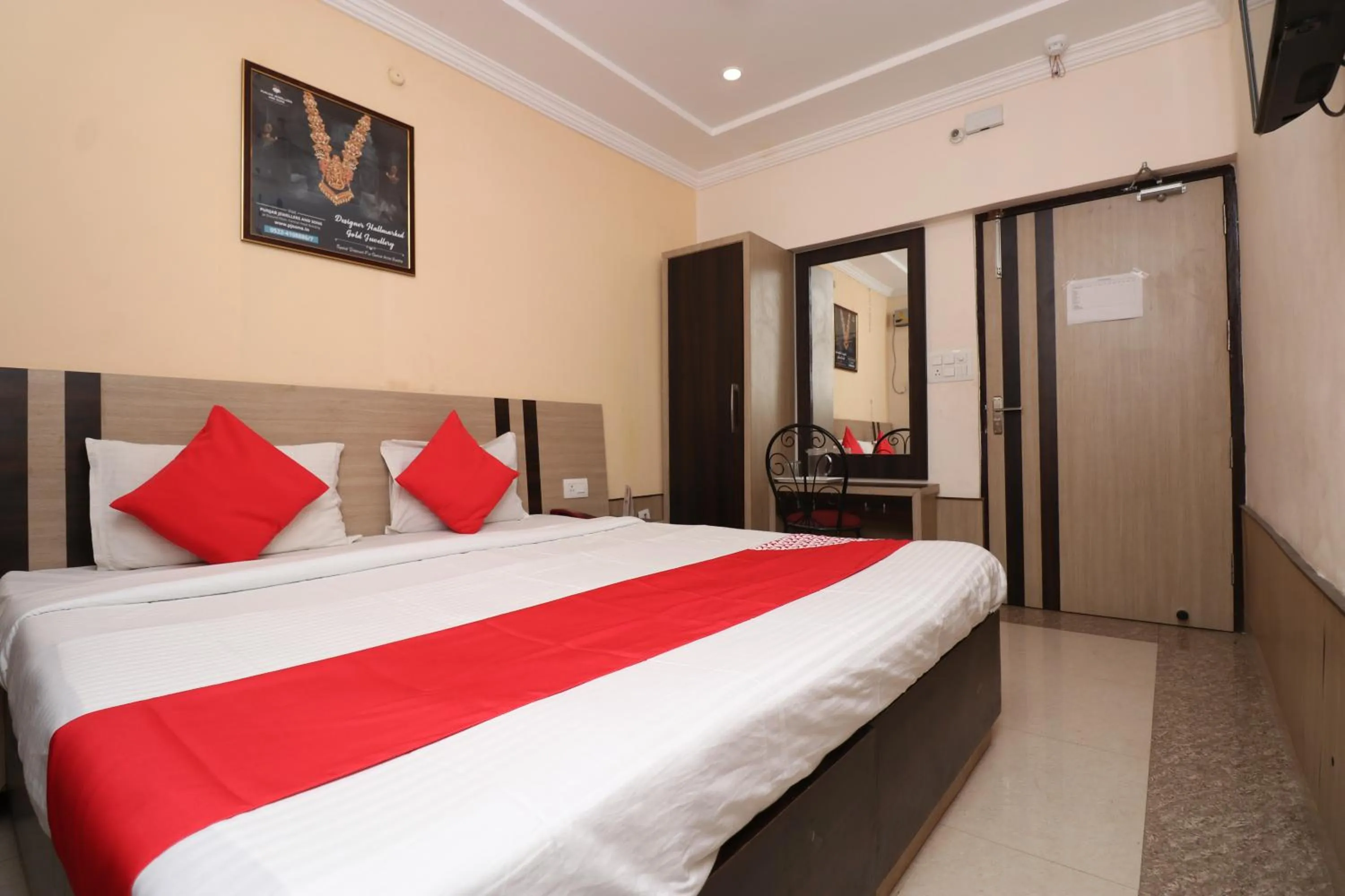 Bed in Central Hotel