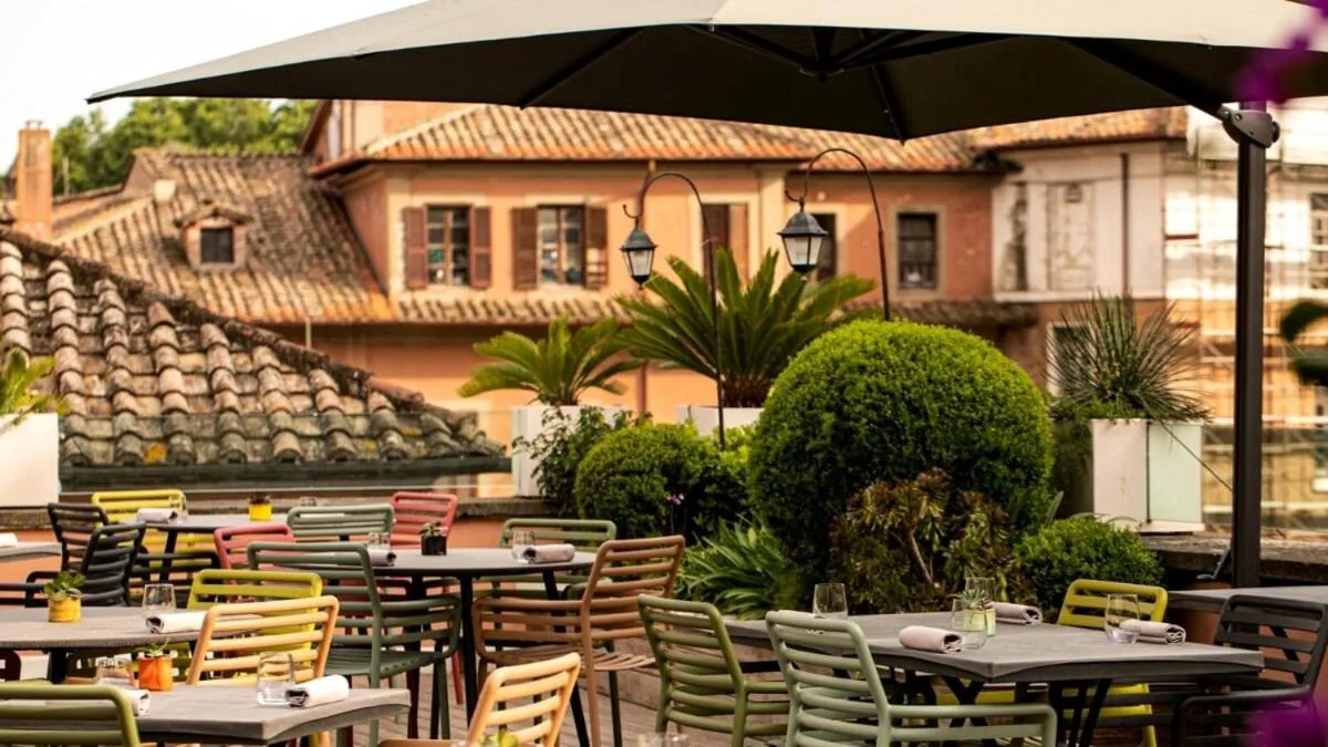 Balcony/Terrace in DOM Hotel Roma - Preferred Hotels & Resorts