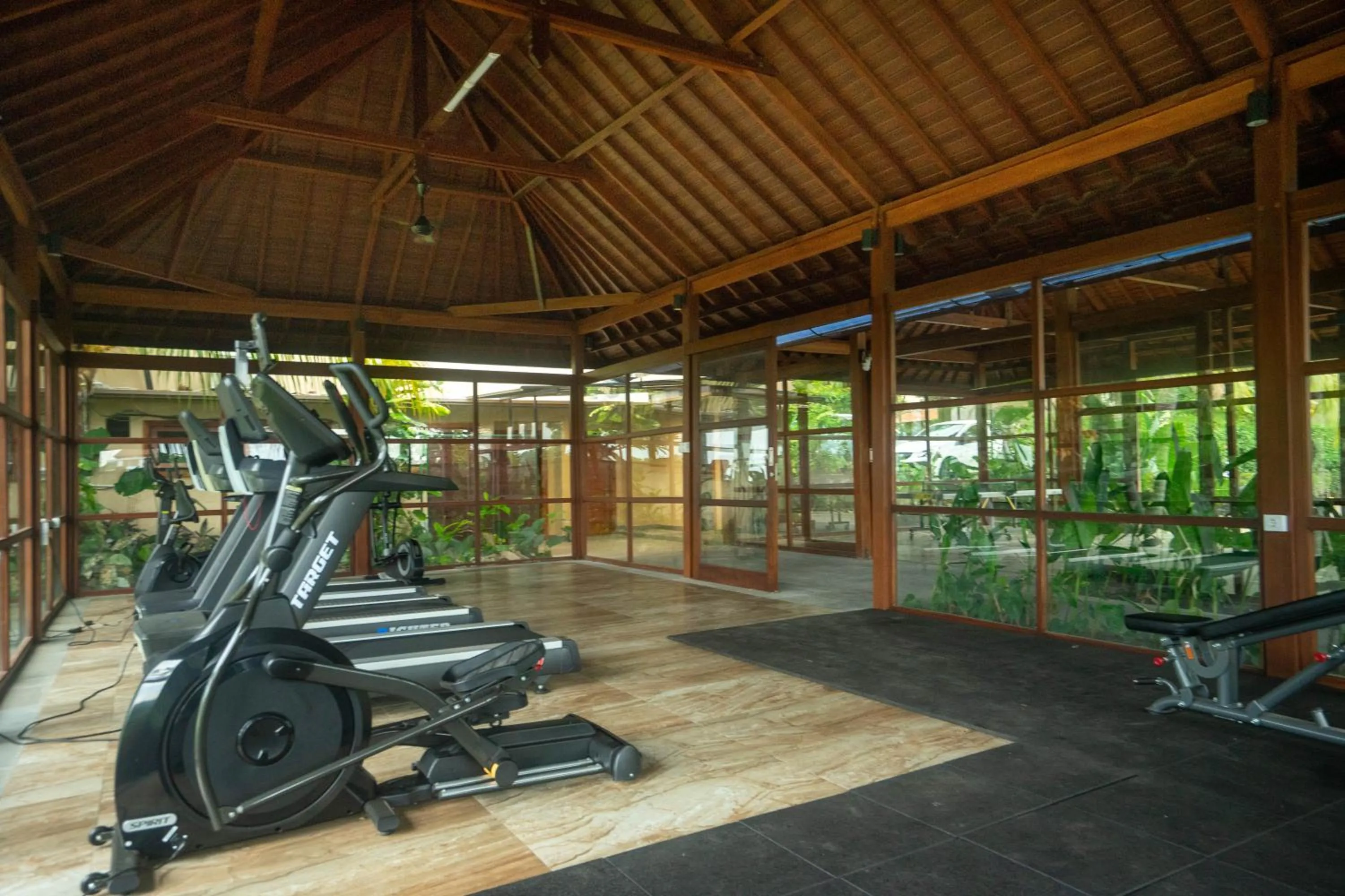 Fitness centre/facilities in The Grand Villandra Resort Lovina