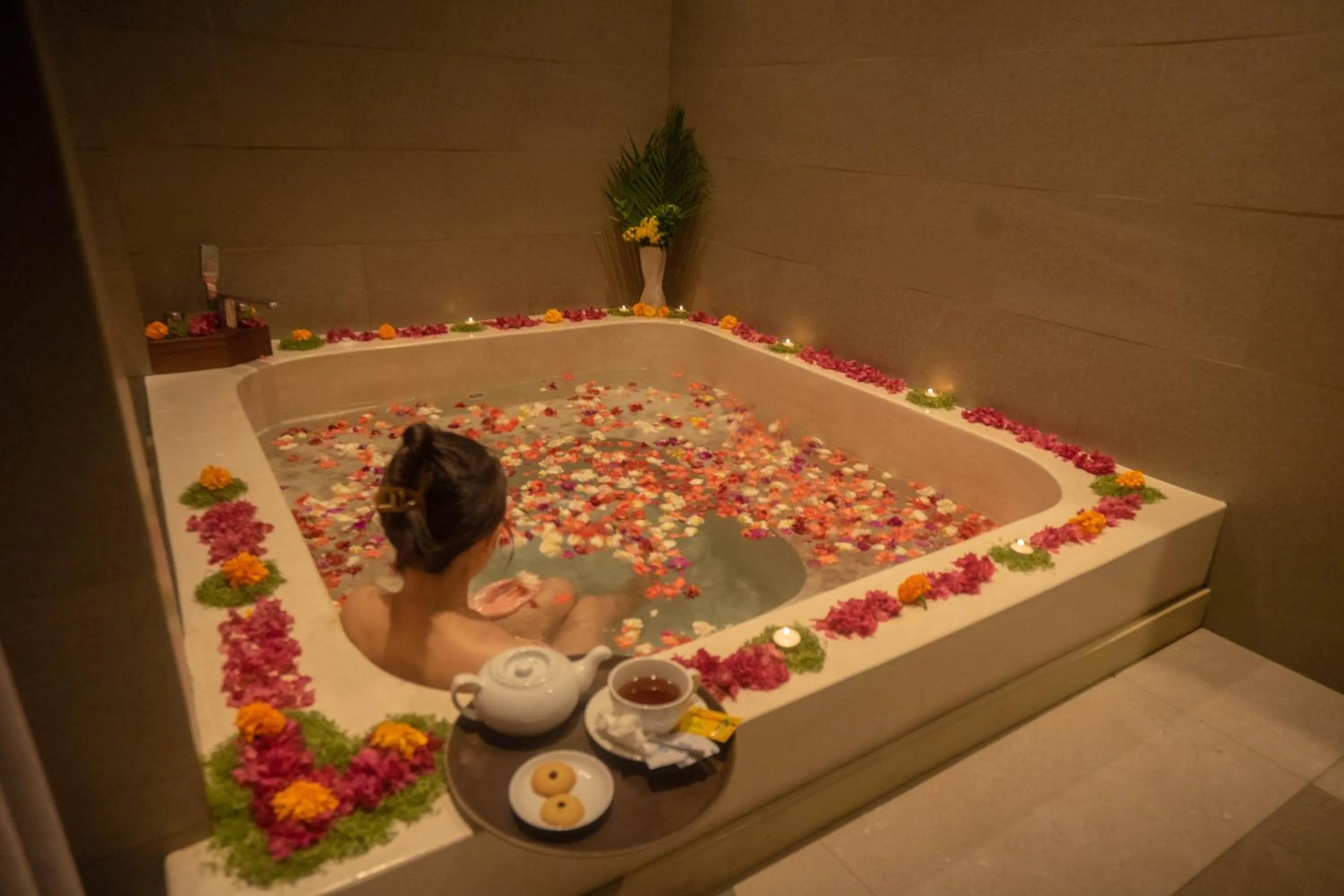 Spa and wellness centre/facilities in The Grand Villandra Resort Lovina