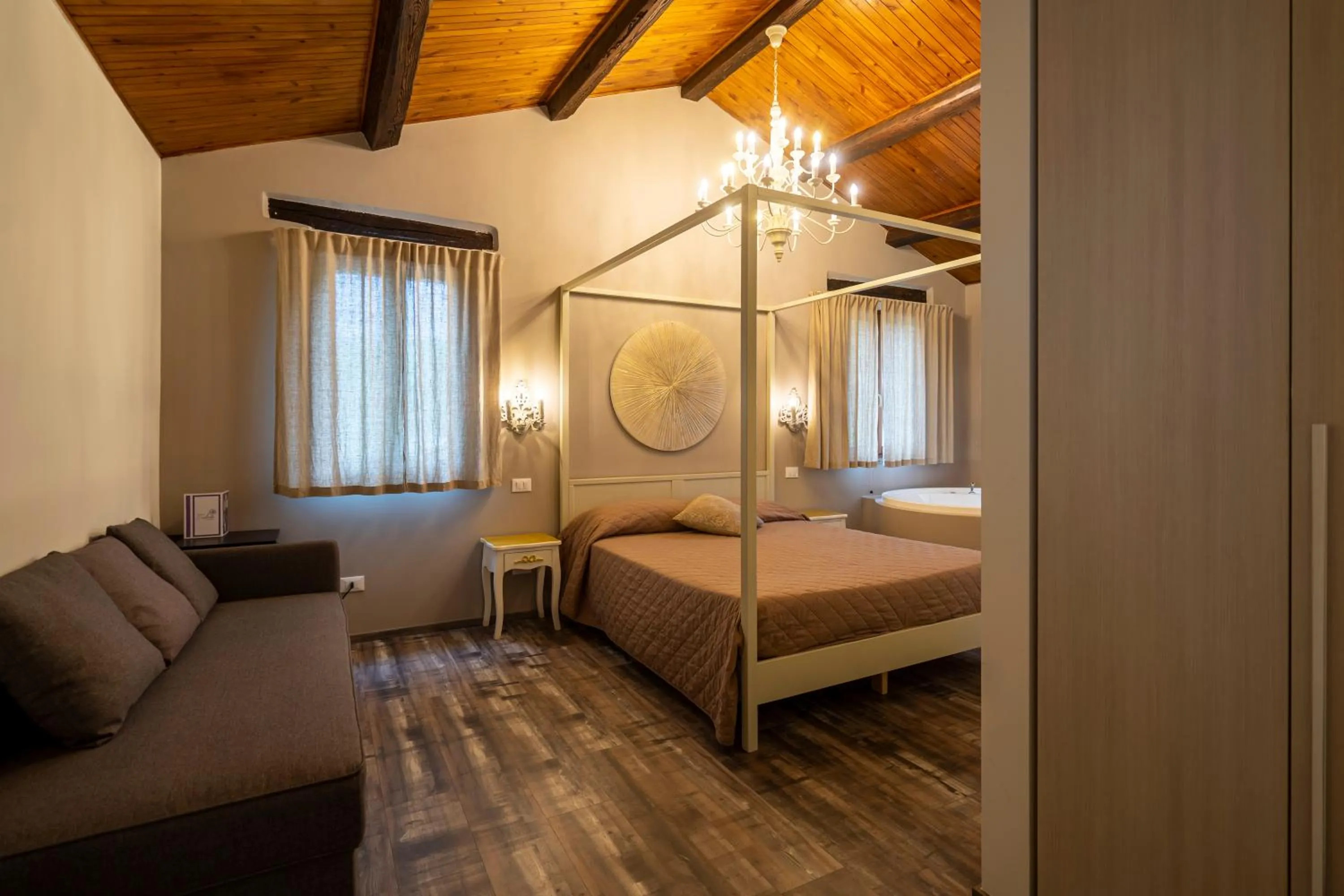 Bed in Villa Ca' Viola Rimini