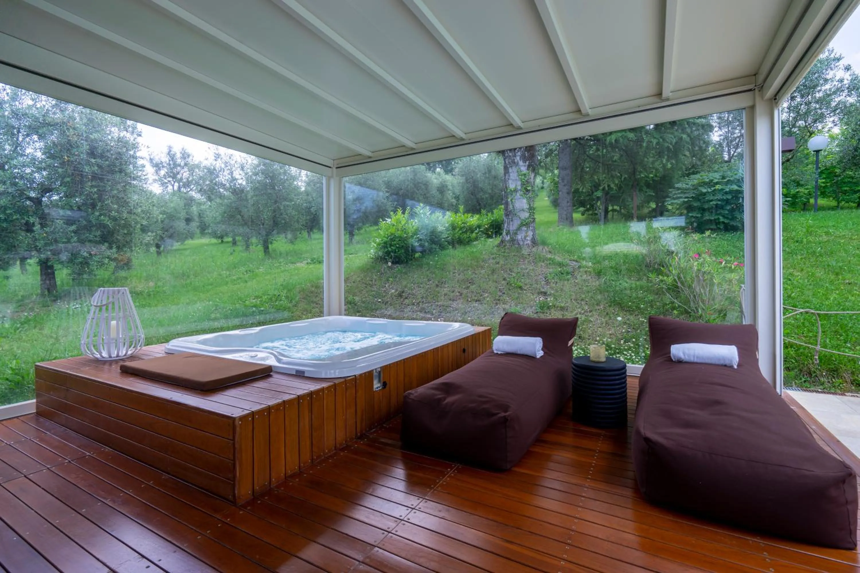 Patio in Villa Ca' Viola Rimini