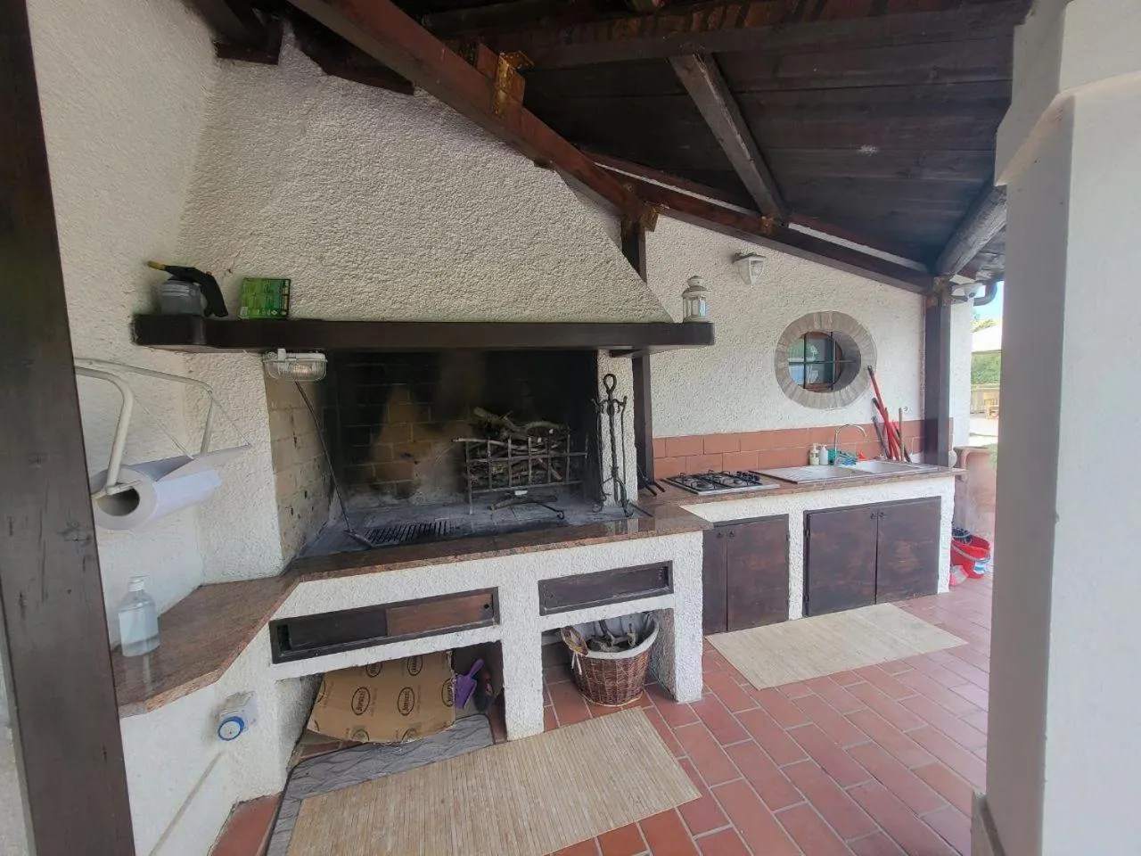 BBQ facilities in Villa Ca' Viola Rimini