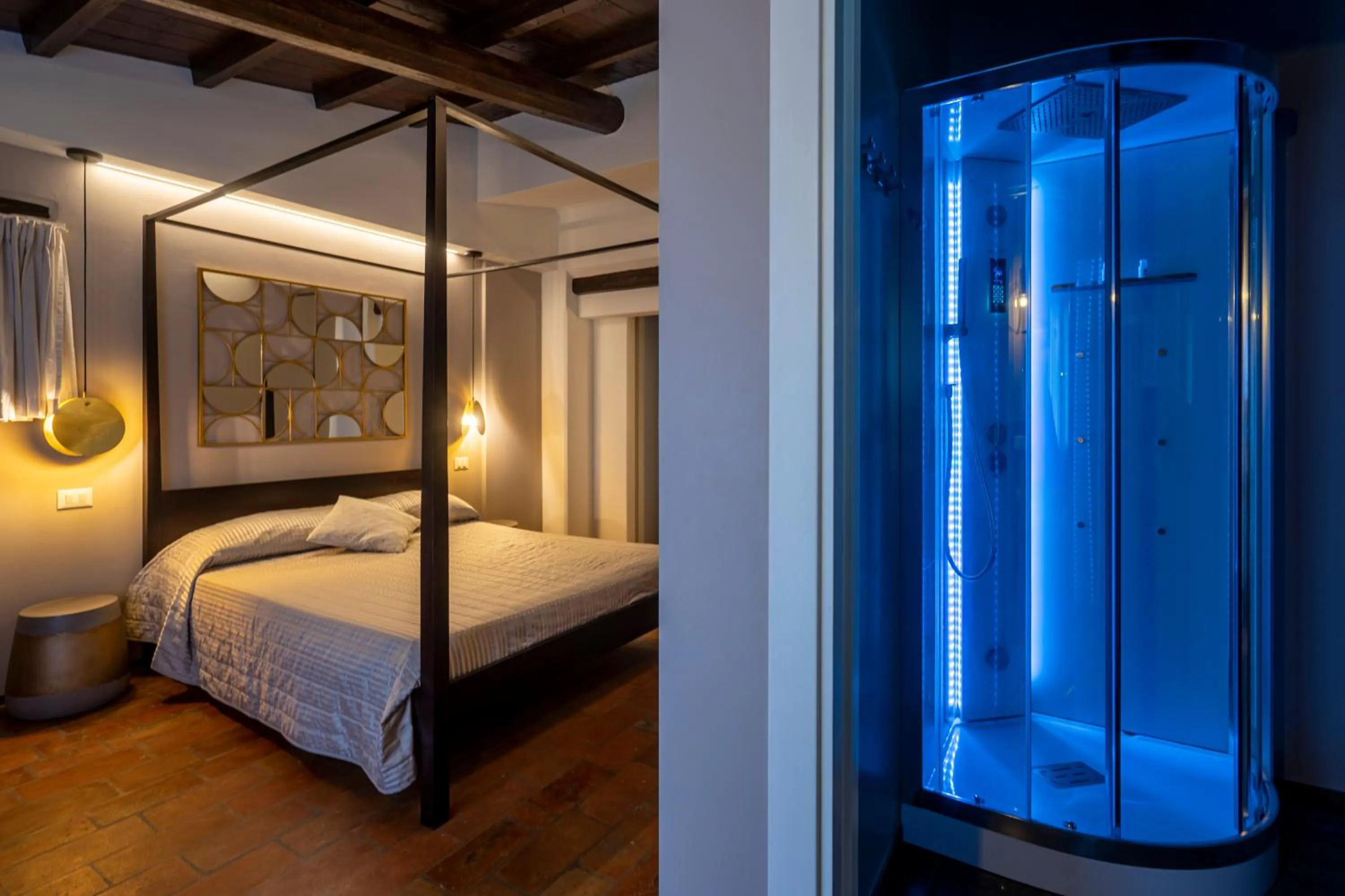 Bed in Villa Ca' Viola Rimini