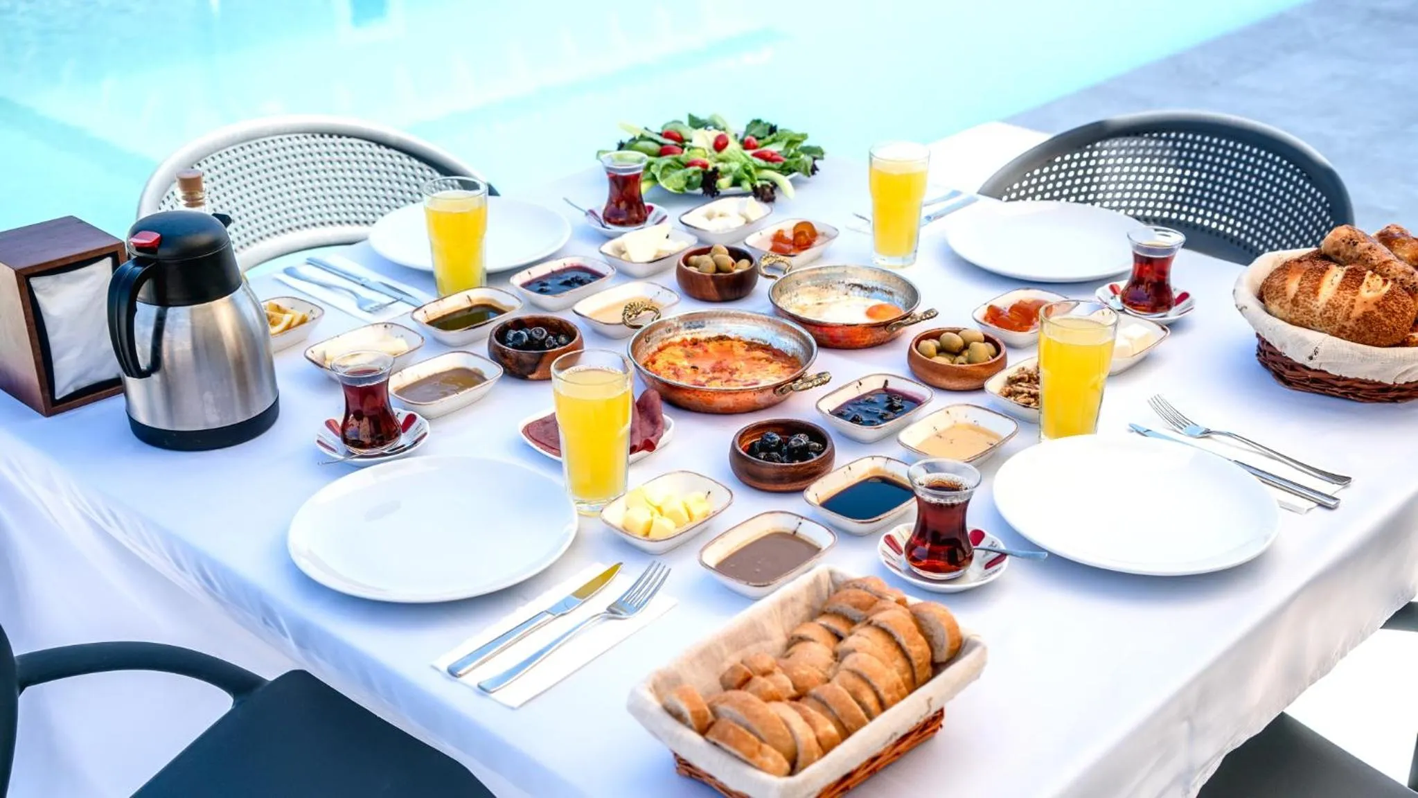 Breakfast in Gümüş Yazar Hotel