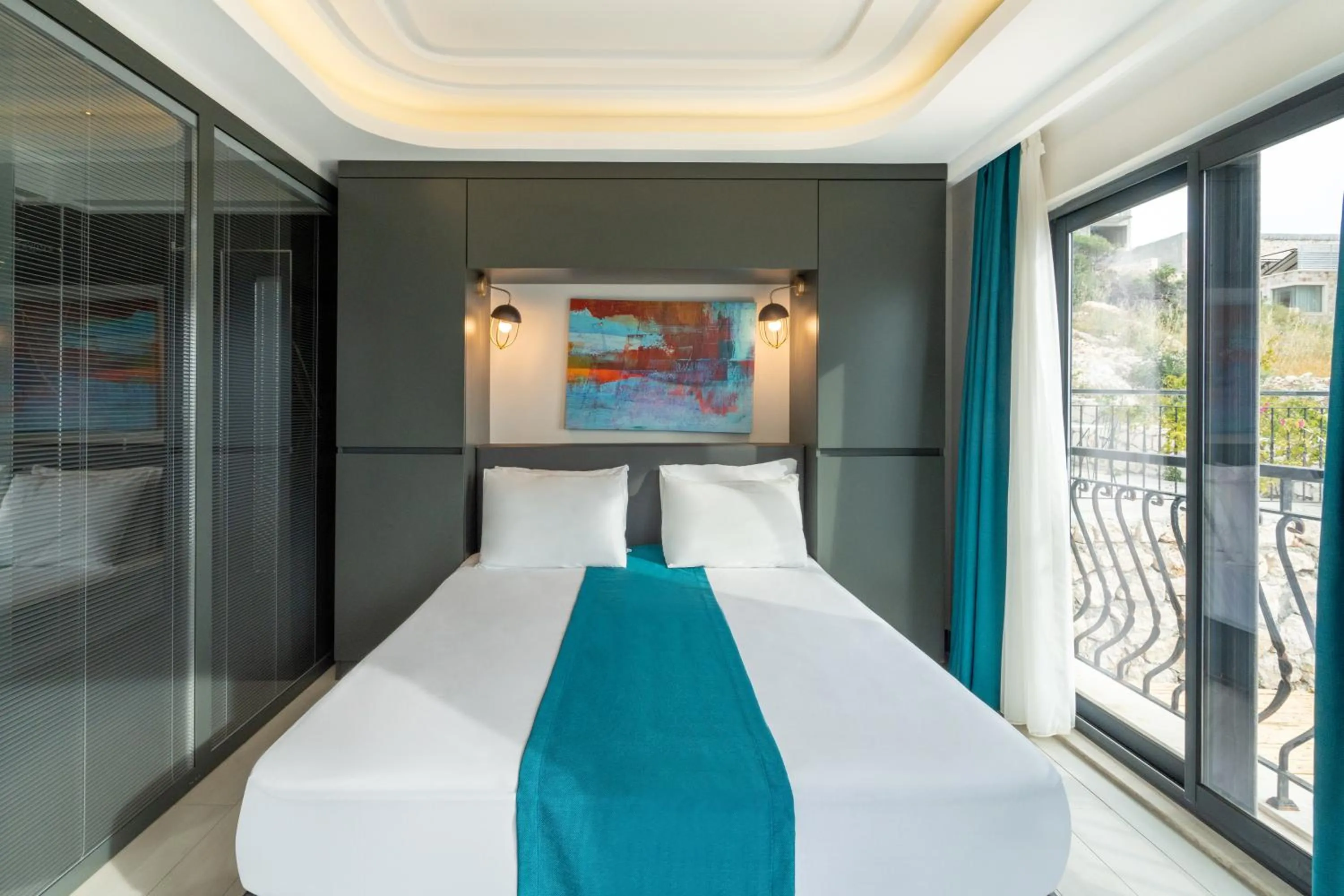 Bed in Gümüş Yazar Hotel