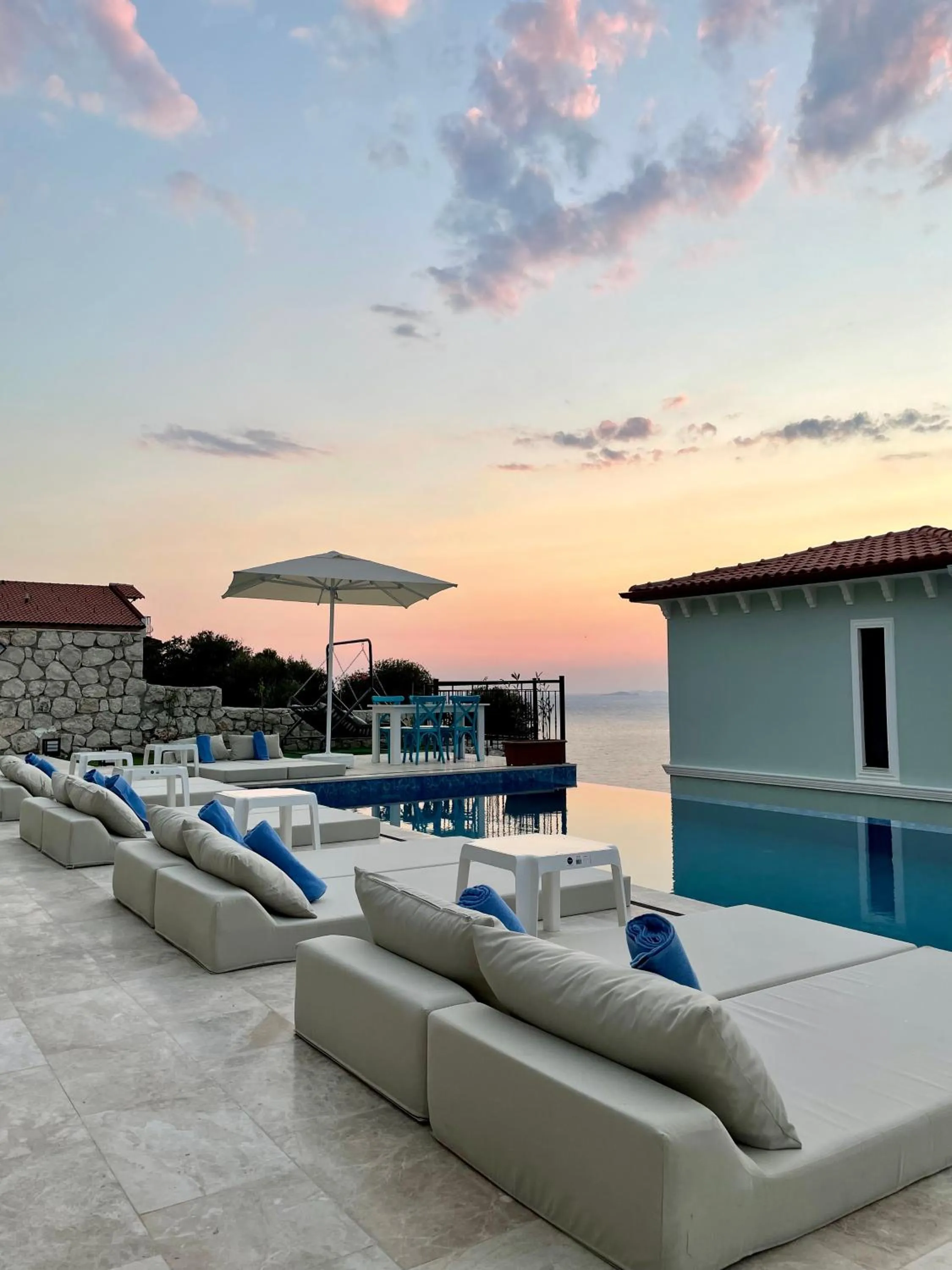 Swimming pool in Gümüş Yazar Hotel