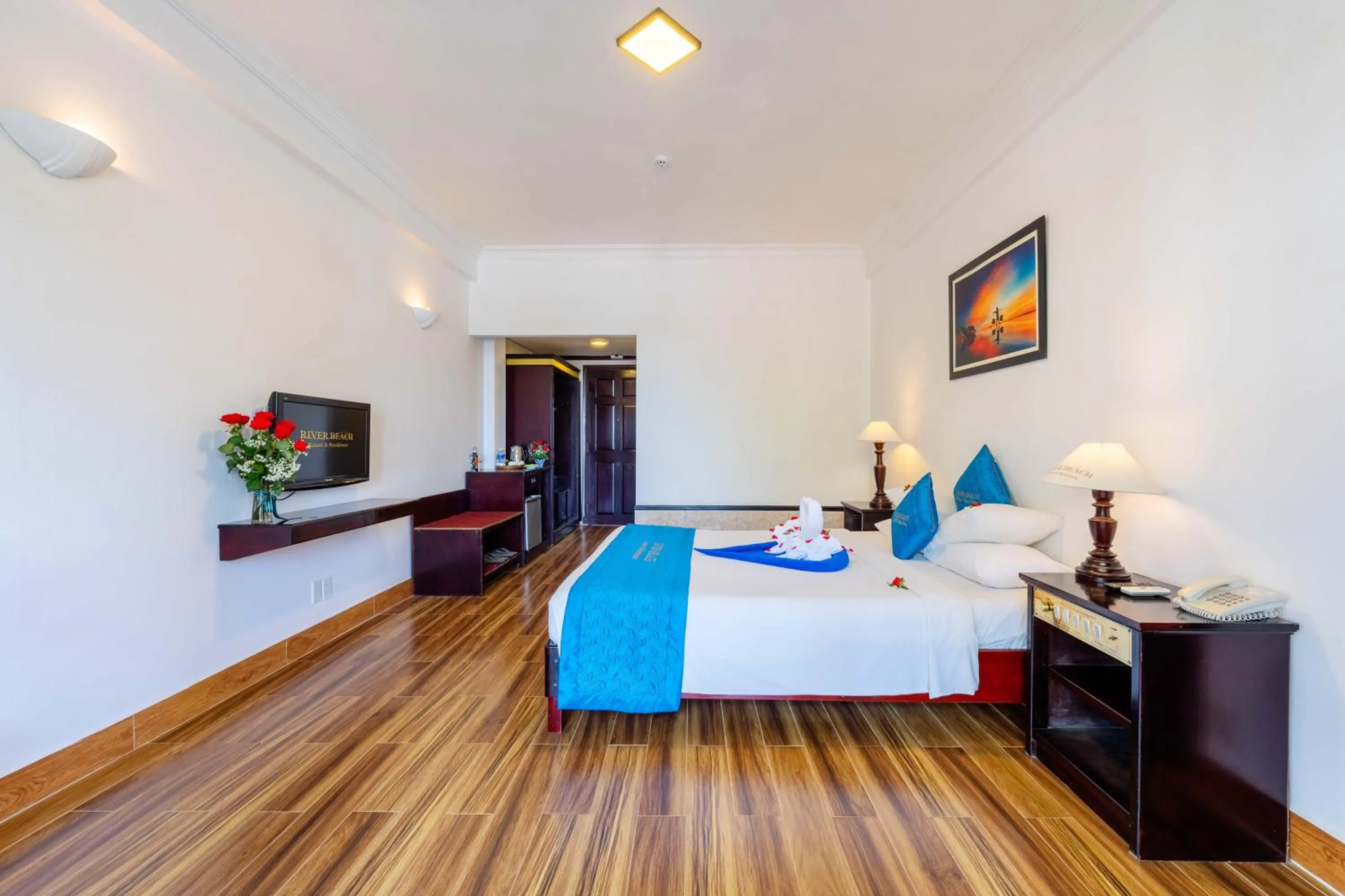 Bedroom, Bed in River Beach Resort & Residences